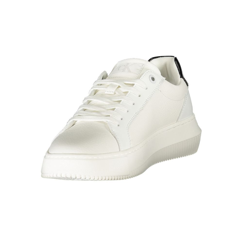 Bianco Polyurethane Women Women's Sneaker - Calvin Klein - Modalova