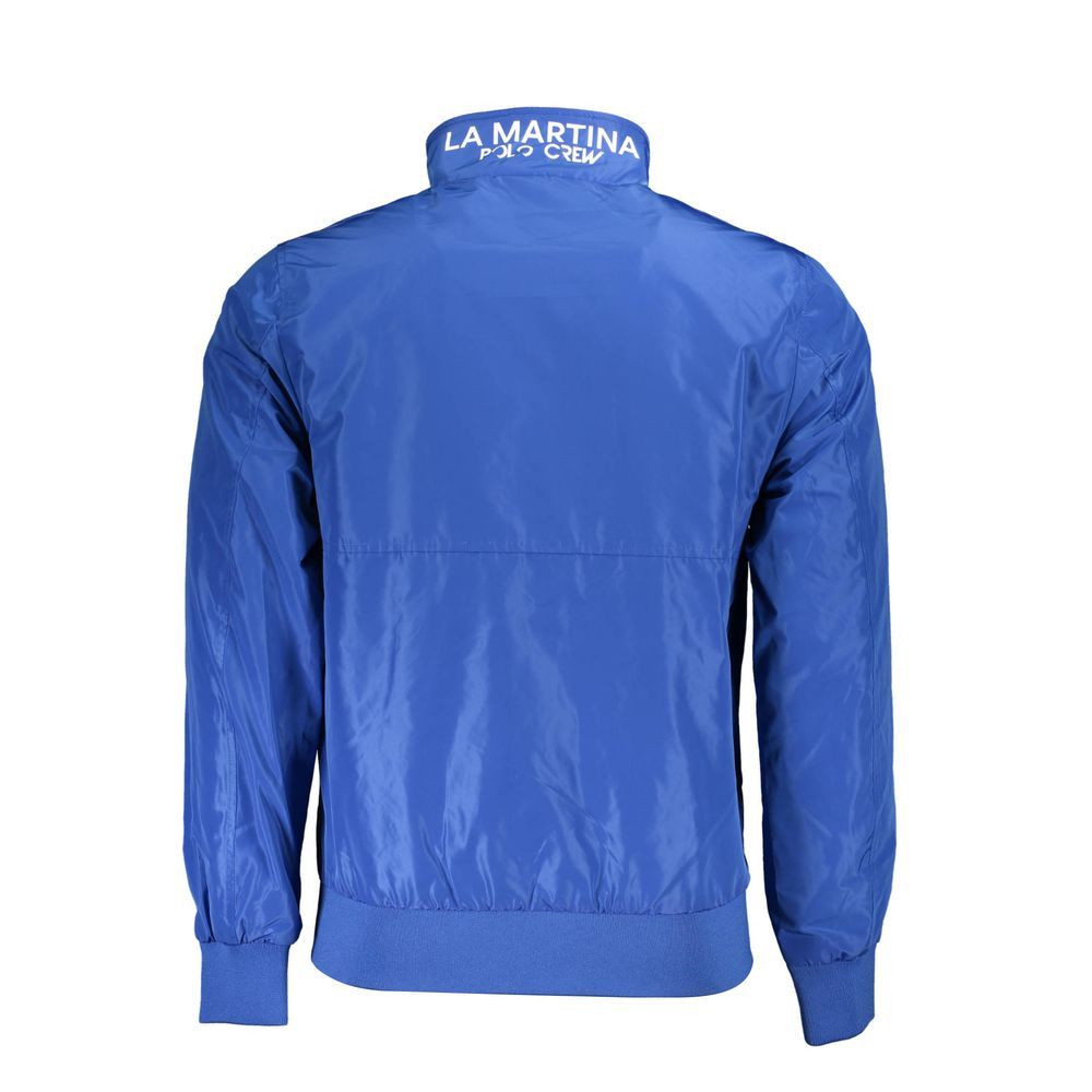 Blu Polyester Men's Men's Jacket - La Martina - Modalova
