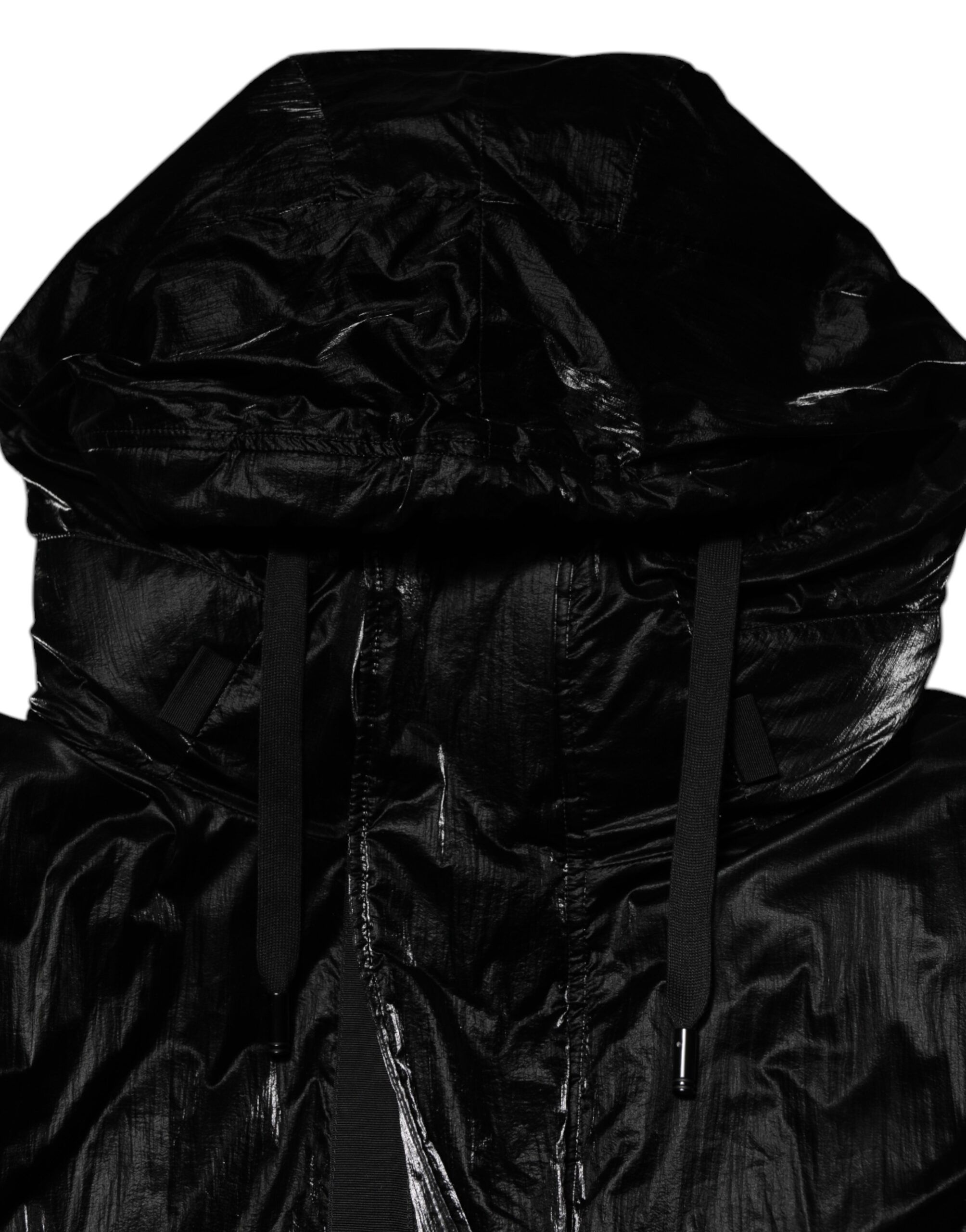 Logo Full Zip Hooded Quilted Men's Jacket - Dolce & Gabbana - Modalova