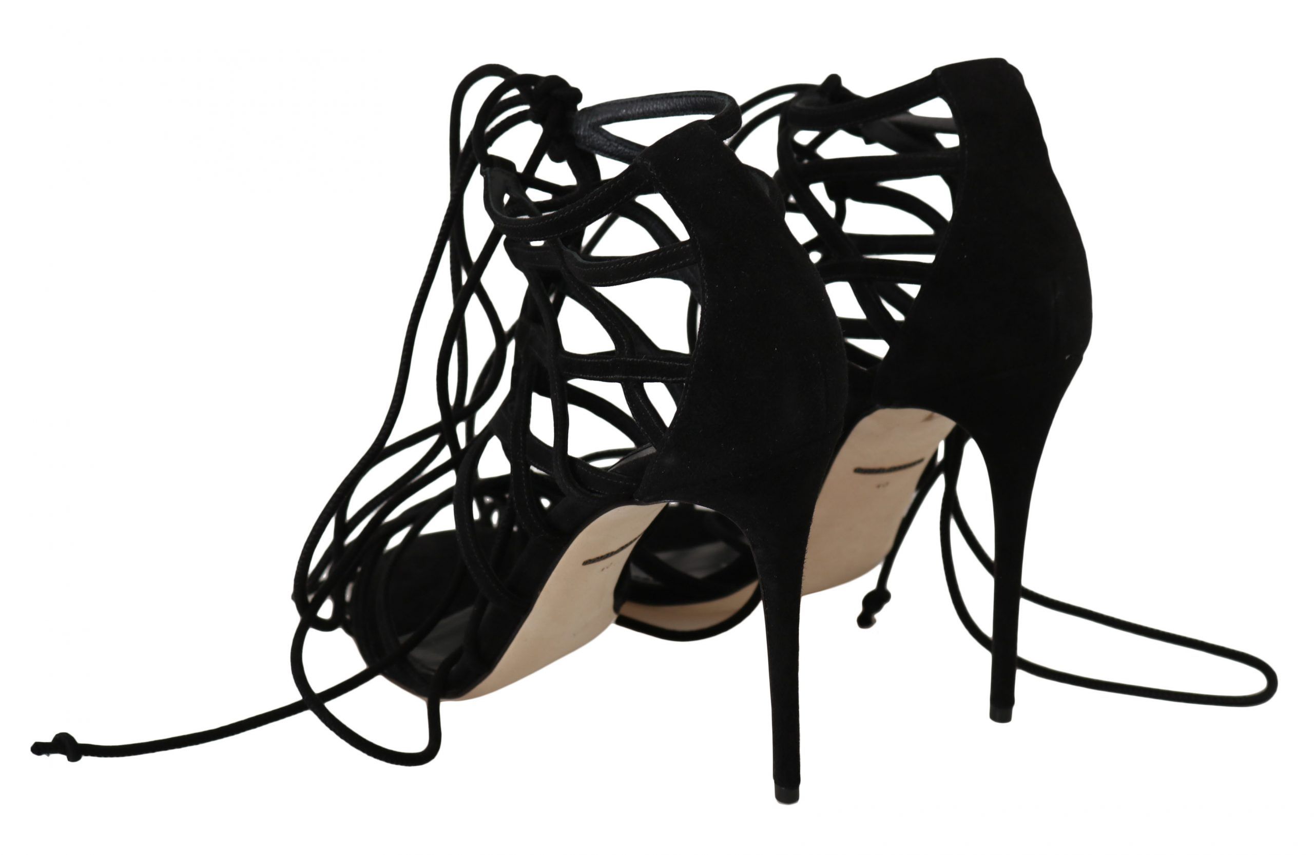 Suede Strap Stilettos Women's Sandals - Dolce & Gabbana - Modalova