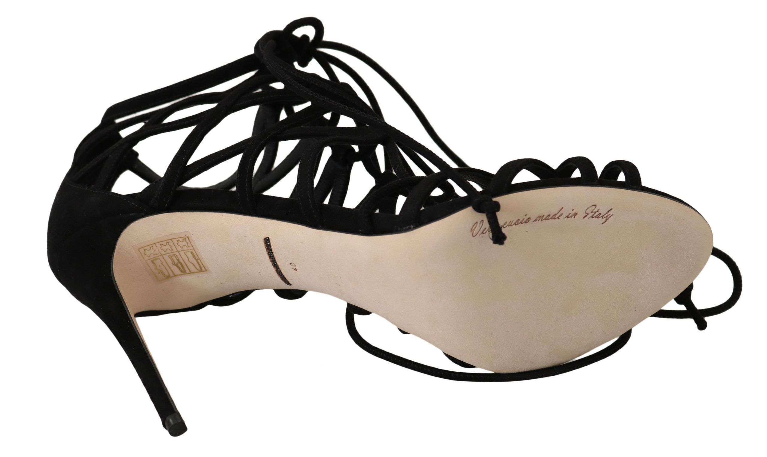 Suede Strap Stilettos Women's Sandals - Dolce & Gabbana - Modalova