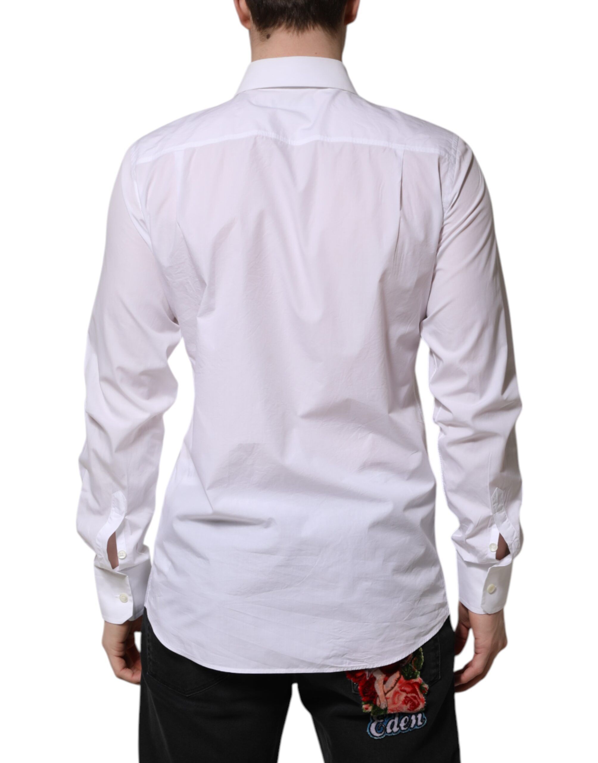 Cotton Long Sleeves Dress Men's Shirt (Pre-Owned) - Dolce & Gabbana - Modalova