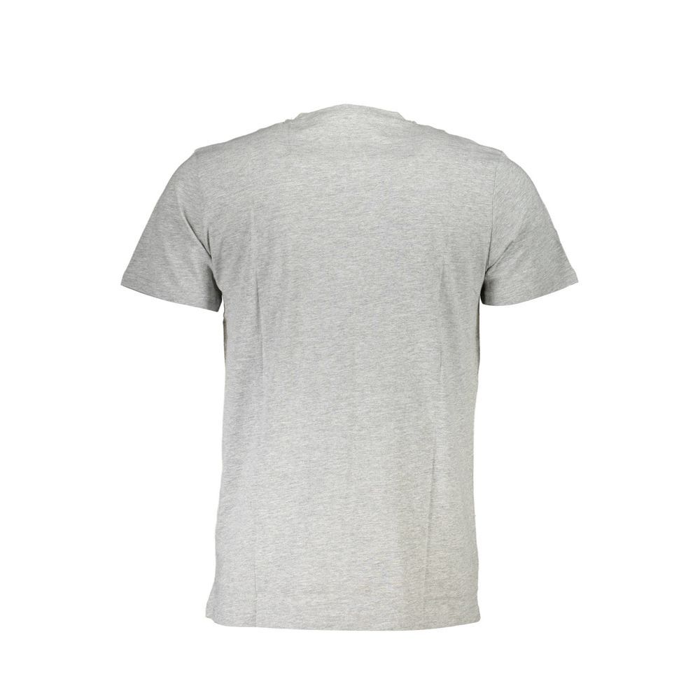 Grigio Cotton Men Men's T-Shirt - Cavalli Class - Modalova