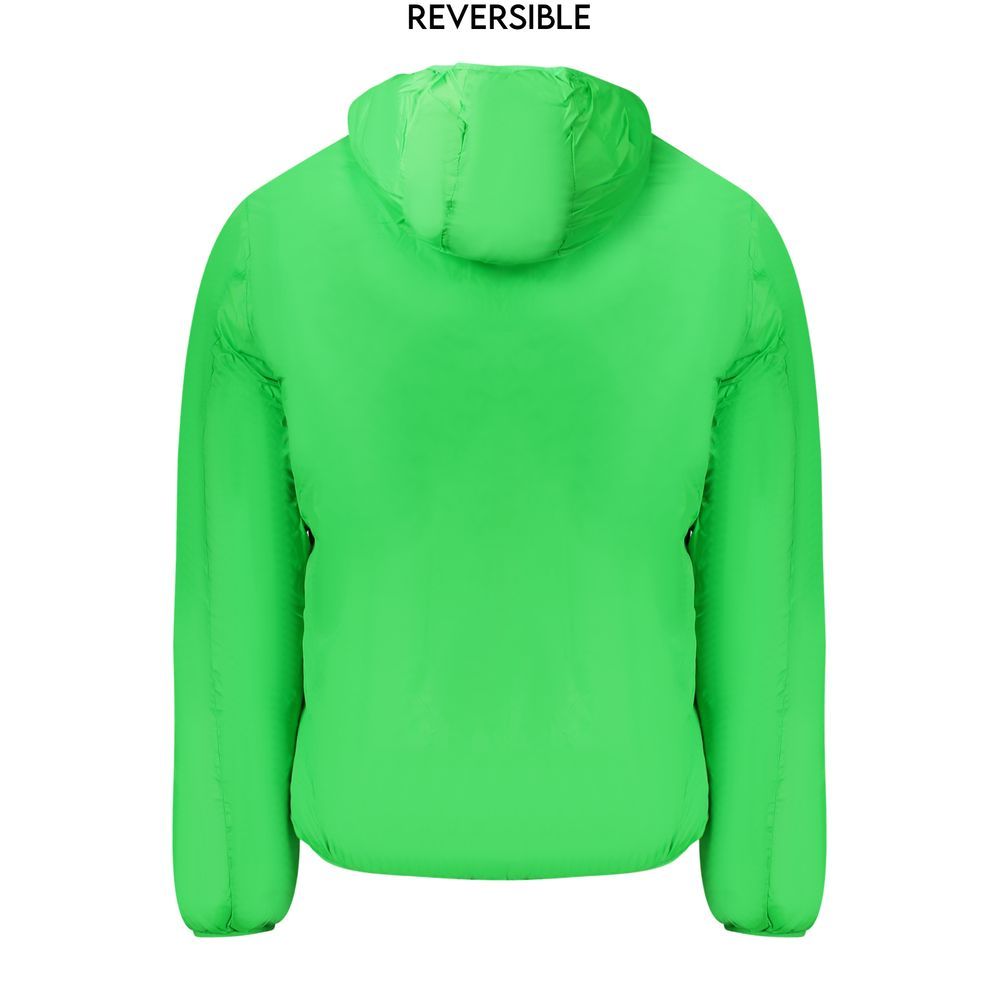 Verde Poliammide Men's Reversible Men's Jacket - Norway 1963 - Modalova