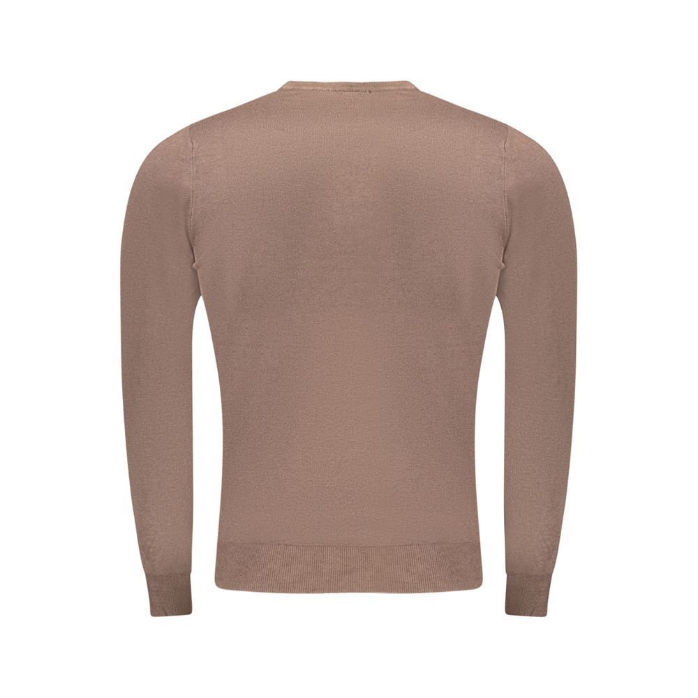 Marrone Viscose Men's Men's Sweater - Cavalli Class - Modalova