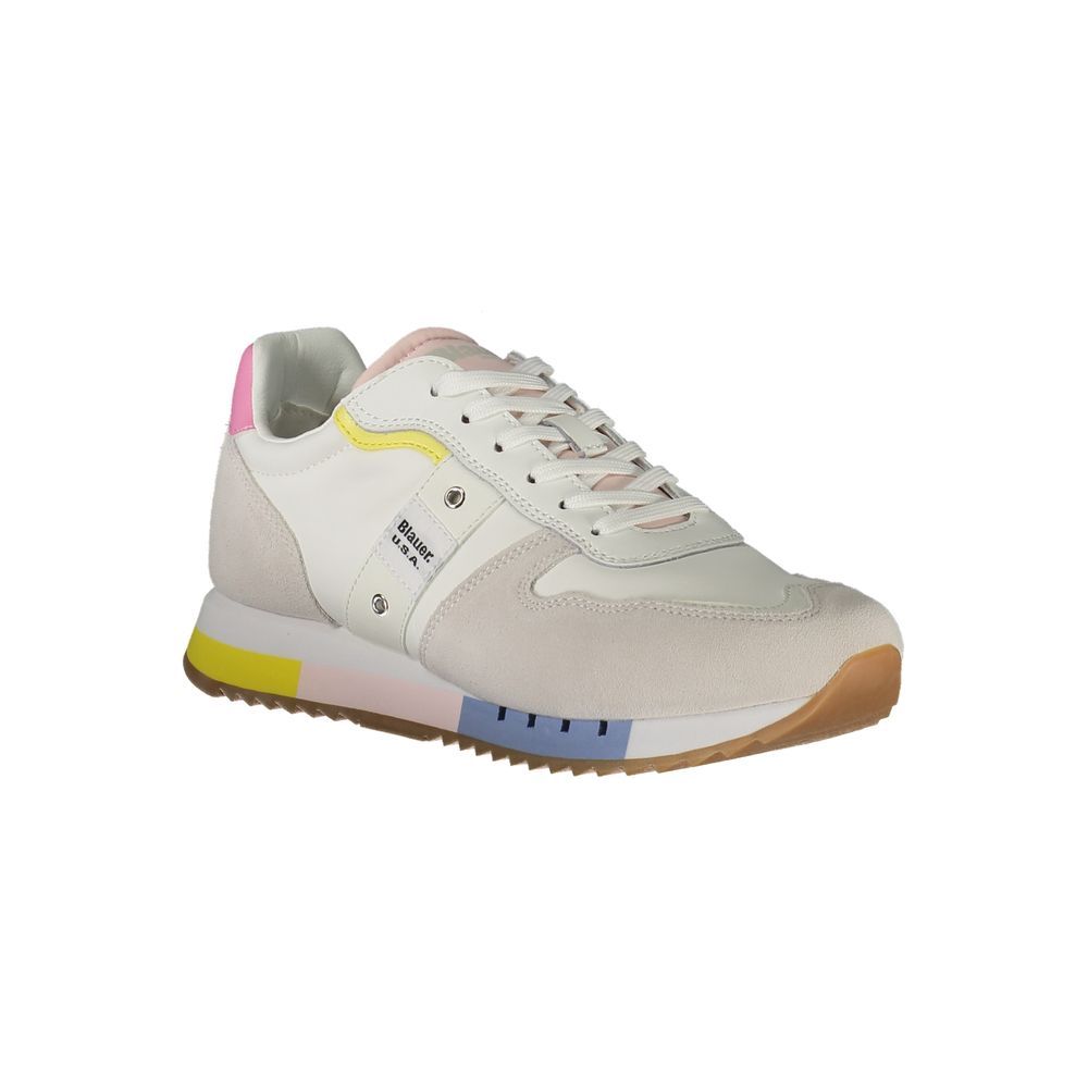 Bianco Poliuretano Woman Women's Sneaker - Blauer - Modalova