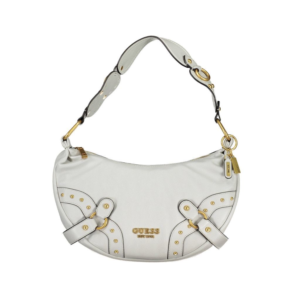 Grigio Polyurethane Women Shoulder Women's Bag - Guess Jeans - Modalova