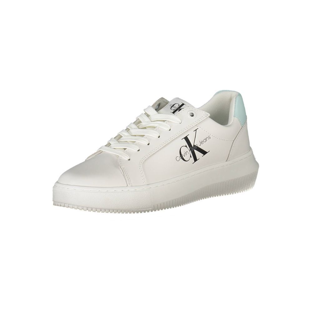 Bianco Leather Women Women's Sneaker - Calvin Klein - Modalova