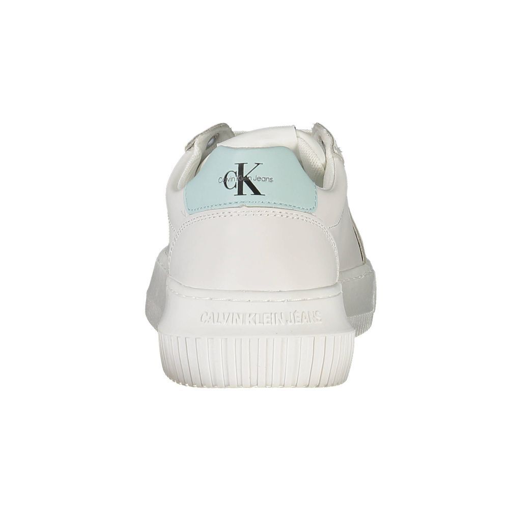 Bianco Leather Women Women's Sneaker - Calvin Klein - Modalova