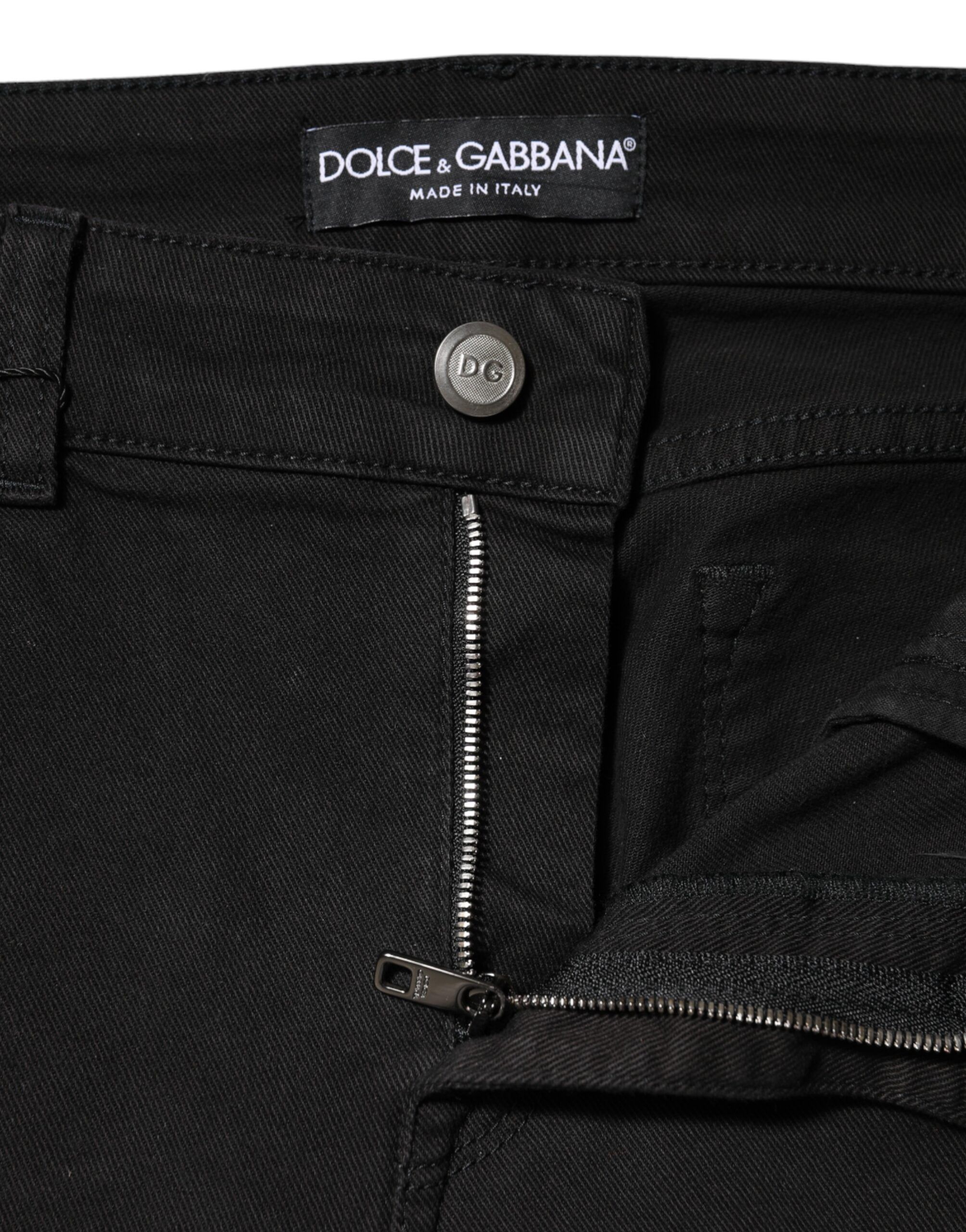 Cotton Mid Waist Denim Women's Jeans - Dolce & Gabbana - Modalova