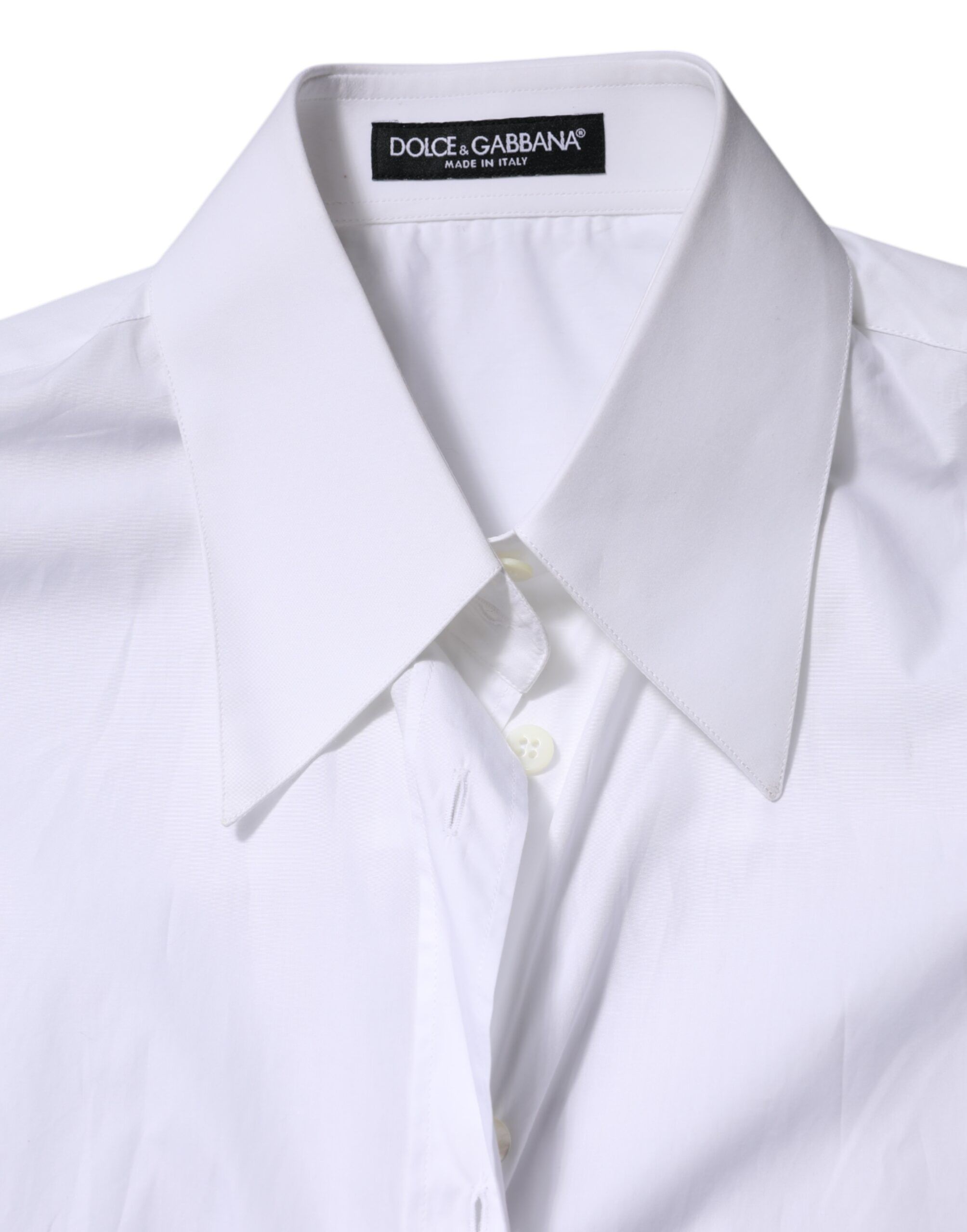 Cotton Collared Shirt Long Sleeve Women's Top (Pre-Owned) - Dolce & Gabbana - Modalova