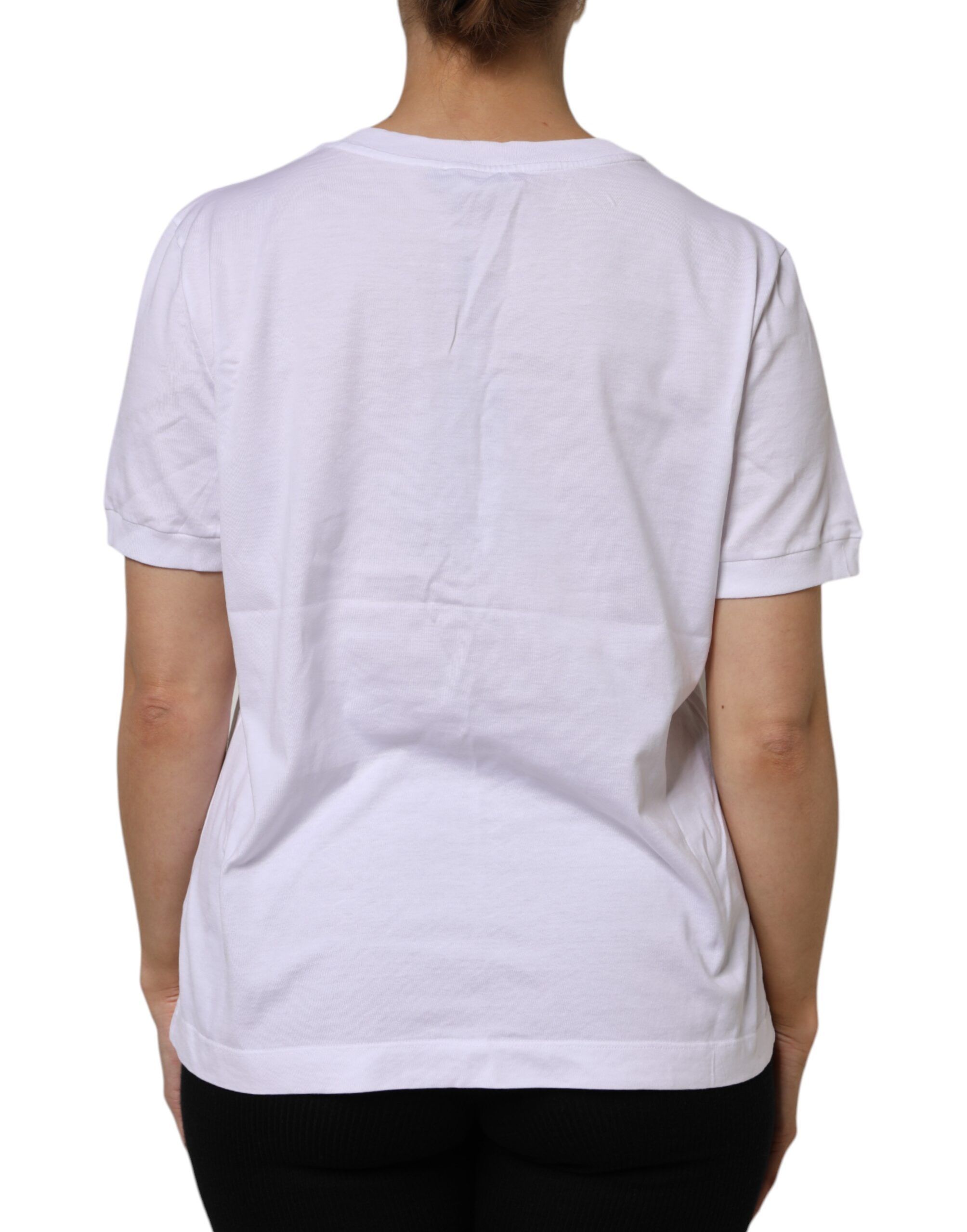Cotton Short Sleeve Round Neck Women's T-shirt (Pre-Owned) - Dolce & Gabbana - Modalova