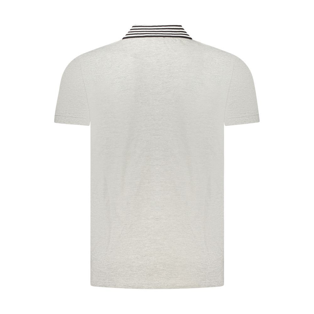 Grigio Cotton Men Men's Polo - Cavalli Class - Modalova