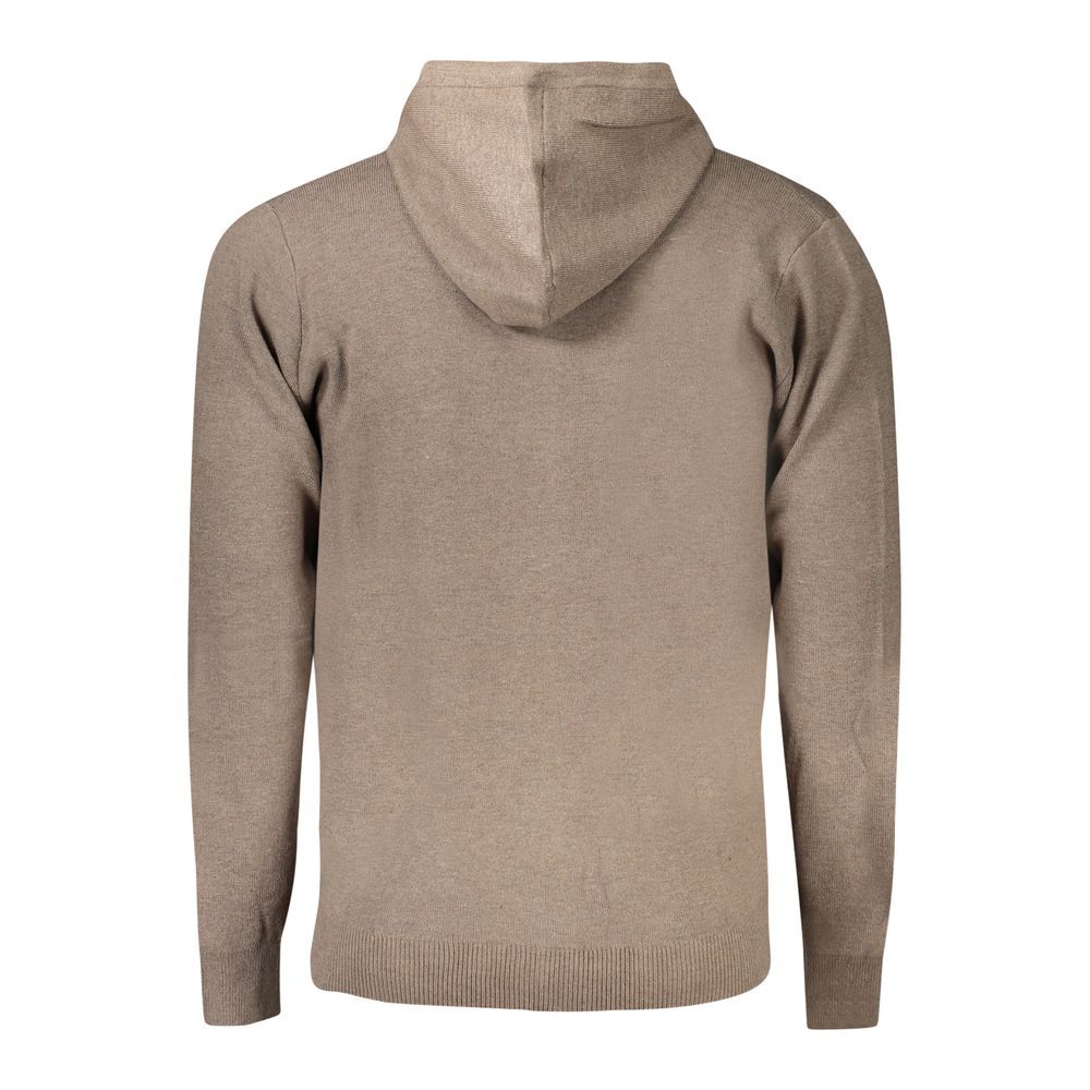 Marrone Poliammide Men's Men's Cardigan - Norway 1963 - Modalova