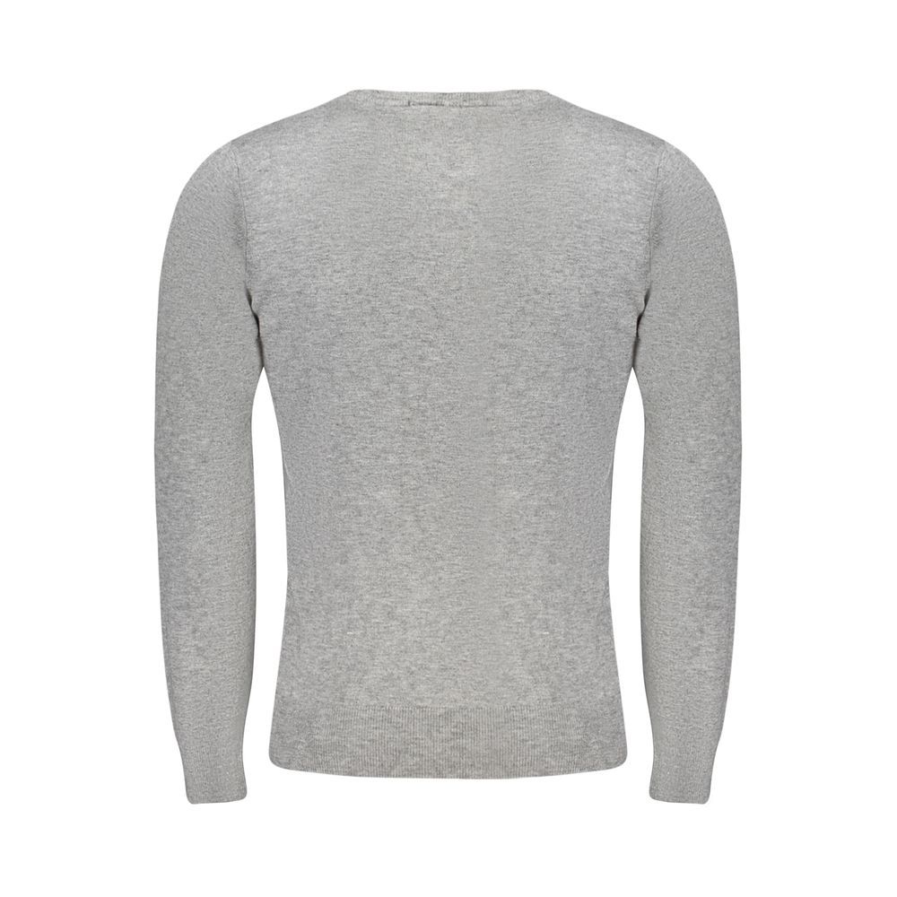 Grigio Viscosa Men's Men's Sweater - Cavalli Class - Modalova