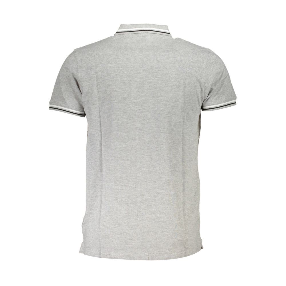 Grigio Cotton Men Men's Polo - Cavalli Class - Modalova