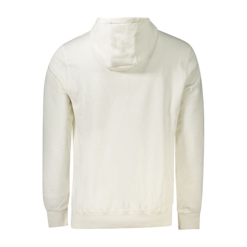 White Cotton Men's Hooded Men's Sweatshirt - North Sails - Modalova