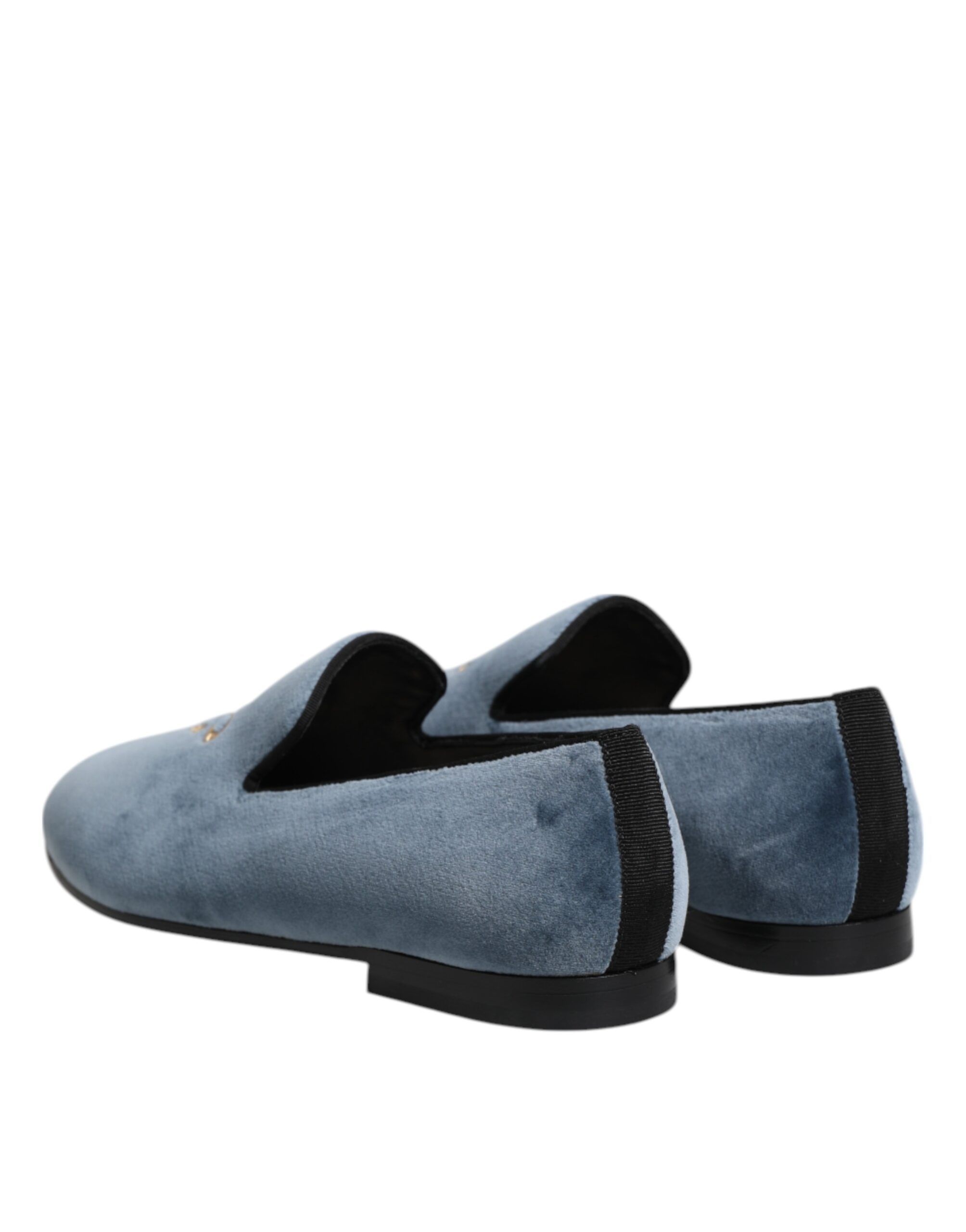 Velvet DG Logo Loafers Formal Men's Shoes - Dolce & Gabbana - Modalova