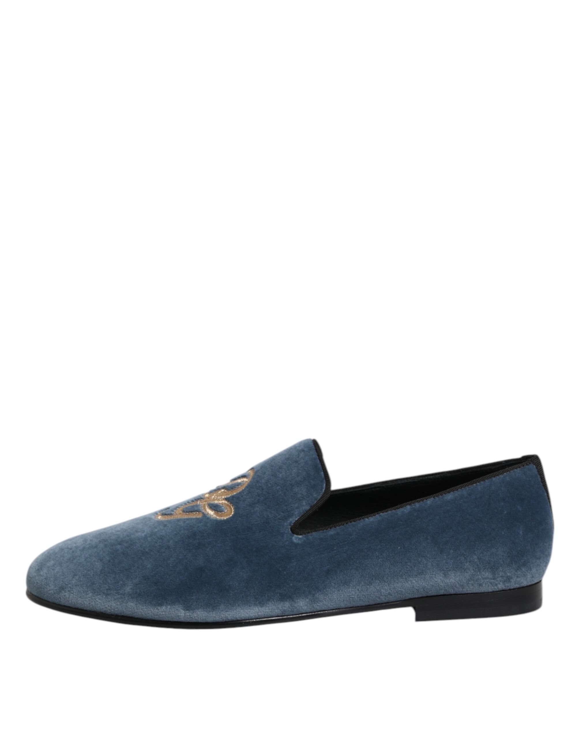 Velvet DG Logo Loafers Formal Men's Shoes - Dolce & Gabbana - Modalova