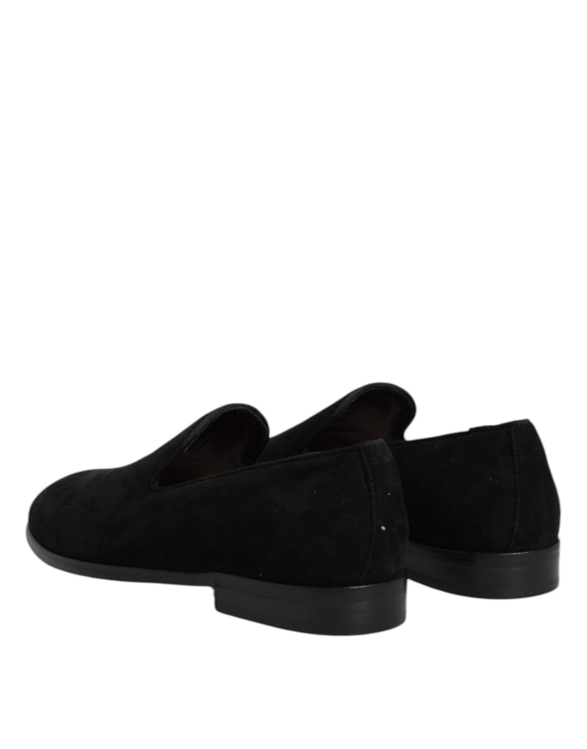 Suede Slip On Loafers Formal Men's Shoes - Dolce & Gabbana - Modalova