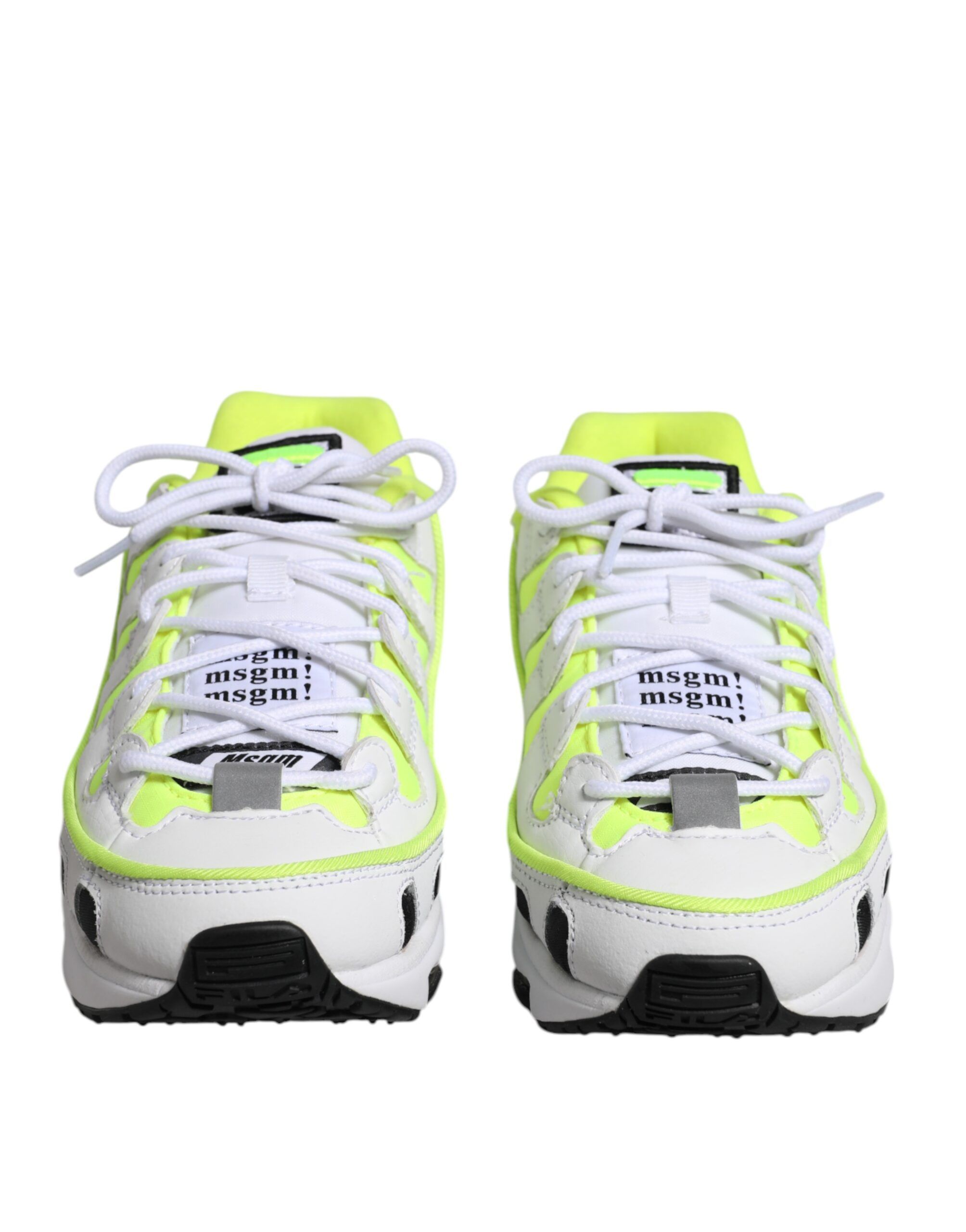 Low Top Trainers Lace Up Sneakers Men's Shoes (Pre-Owned) - MSGM - Modalova