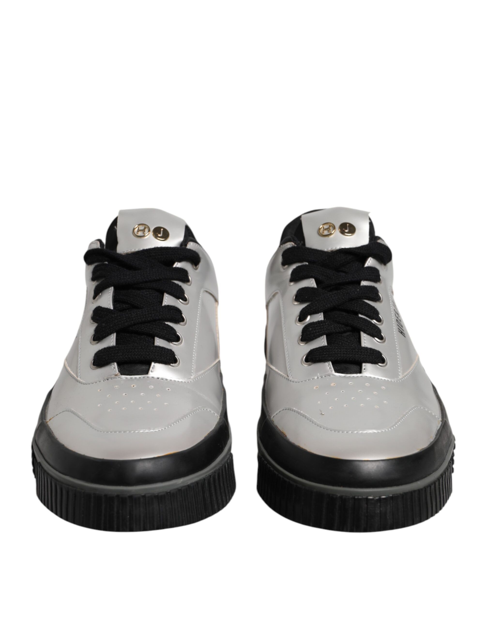 Metallic Low Top Lace Up Sneakers Men's Shoes (Pre-Owned) - HIDE & JACK - Modalova