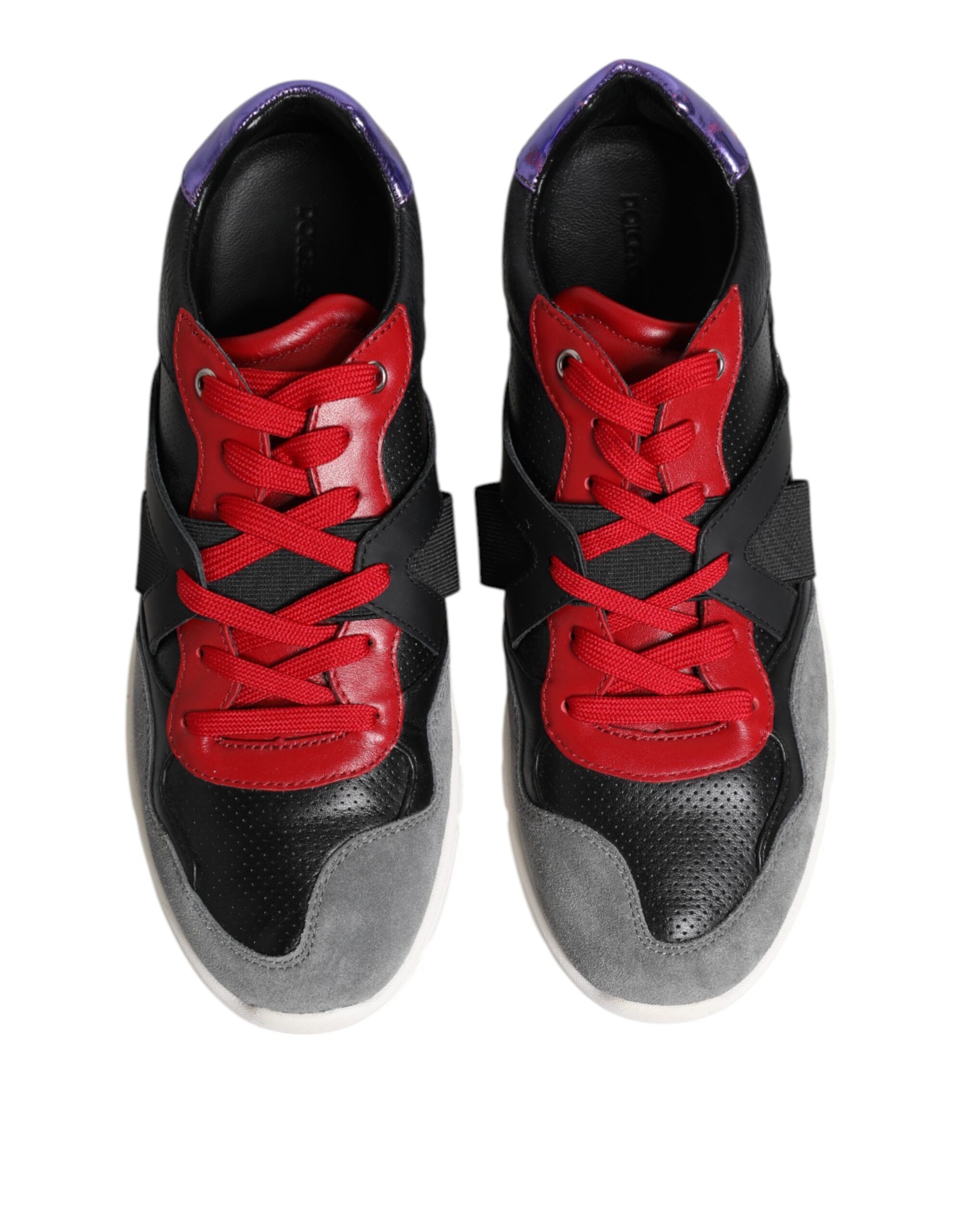 Lace Up Low Top Men Sneakers Men's Shoes (Pre-Owned) - Dolce & Gabbana - Modalova