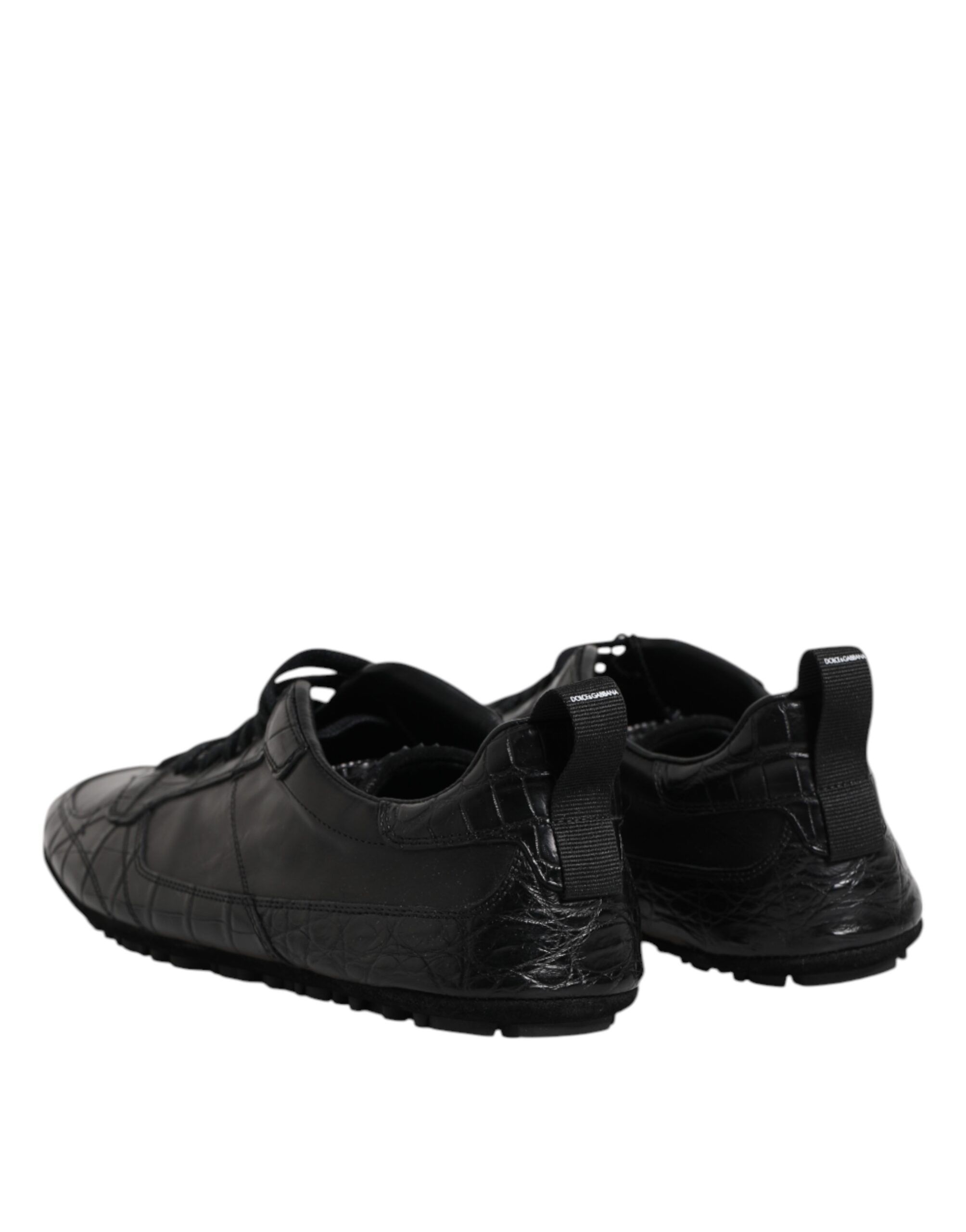 Exotic Leather Low Top Sneakers Men's Shoes - Dolce & Gabbana - Modalova