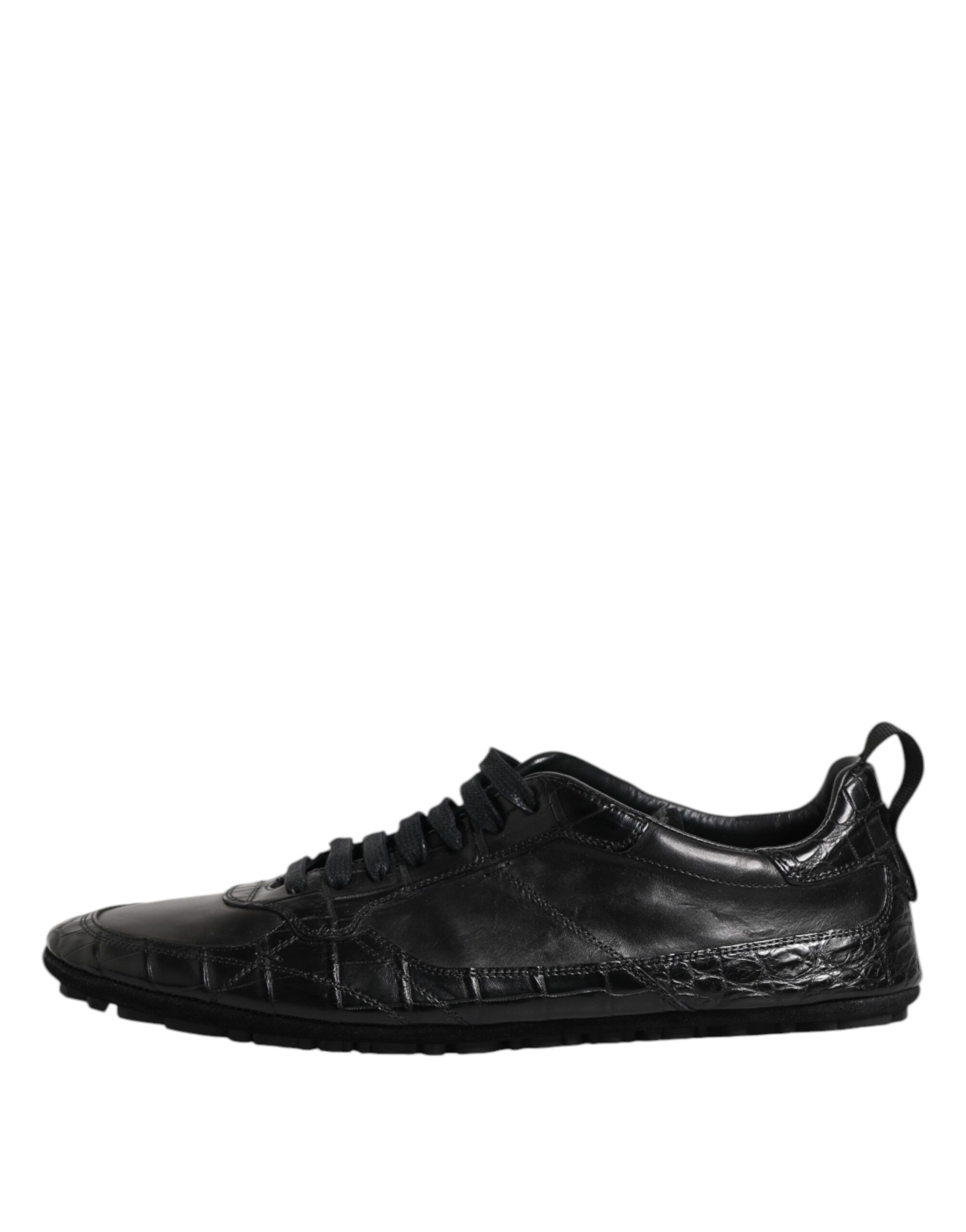 Exotic Leather Low Top Sneakers Men's Shoes - Dolce & Gabbana - Modalova