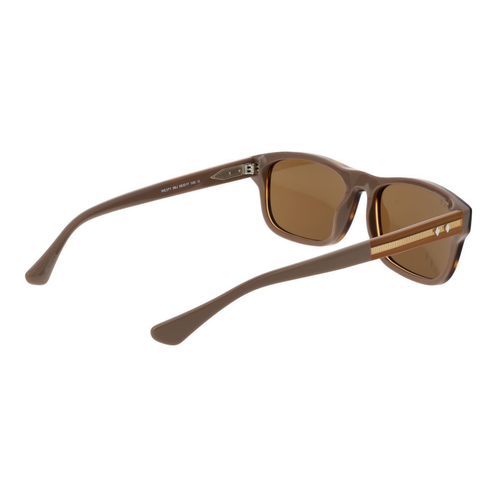 Web Brown Acetate Men's Sunglasses - Web - Modalova