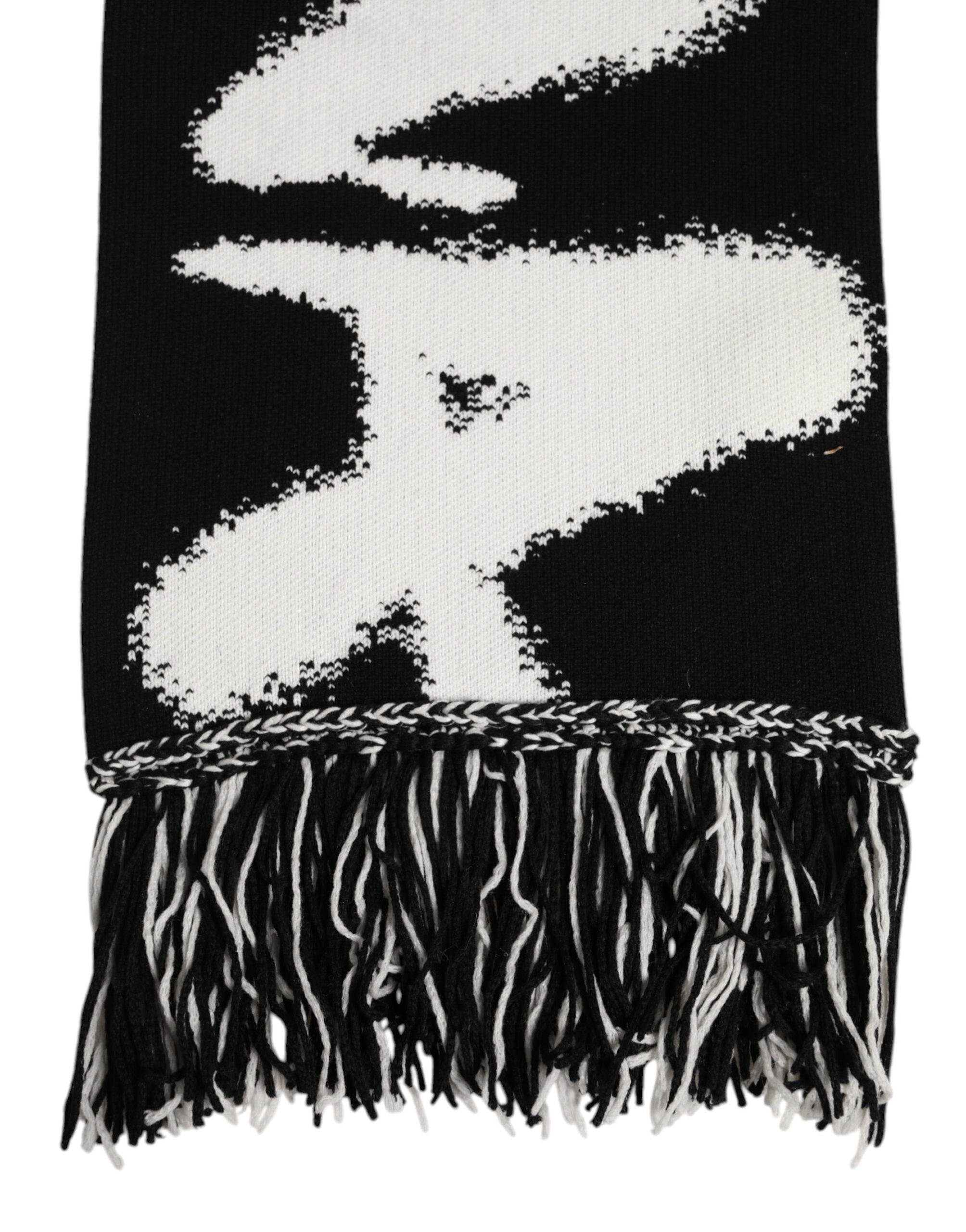 Logo Neck Warmer Wrap Men Shawl Men's Scarf - Dolce & Gabbana - Modalova