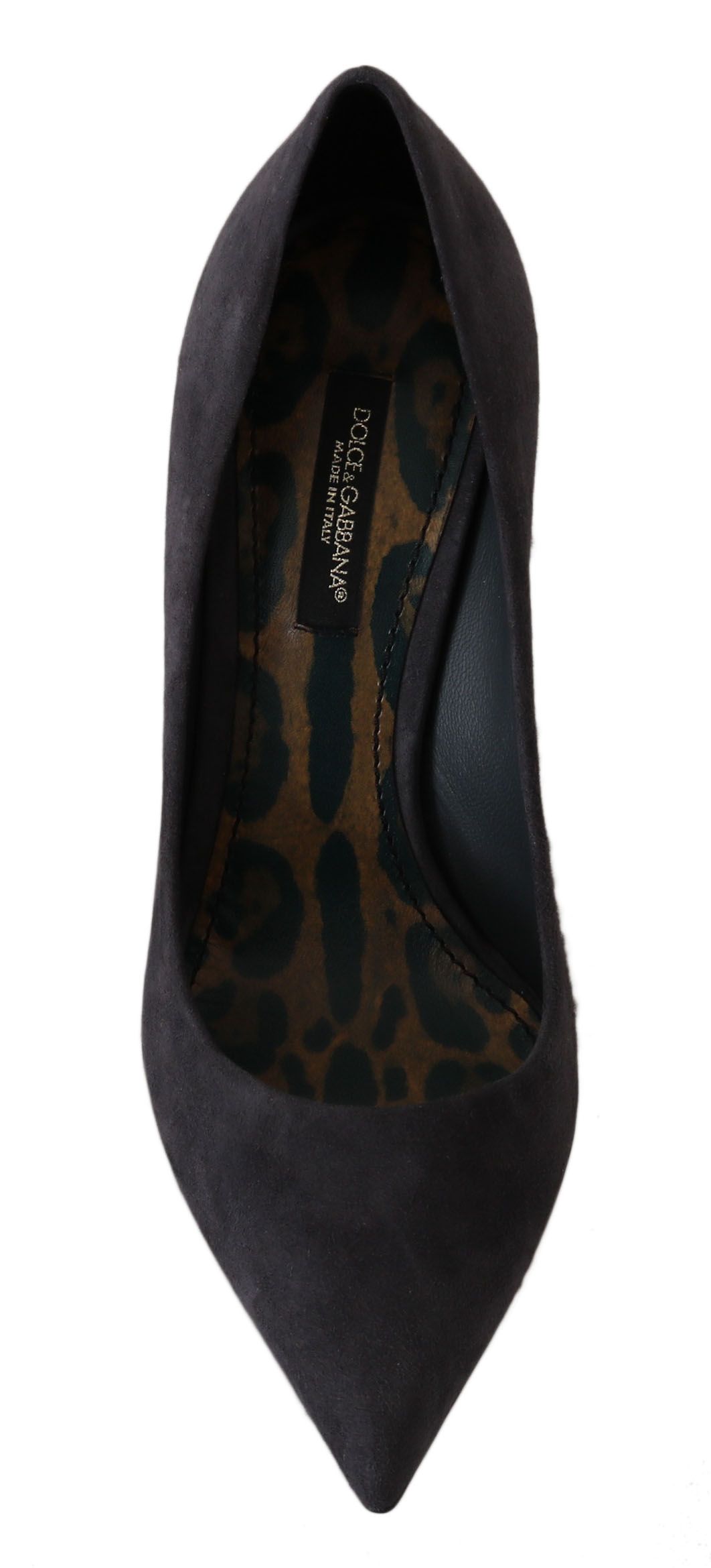Suede Leather Stiletto Shoes Women's Heels - Dolce & Gabbana - Modalova