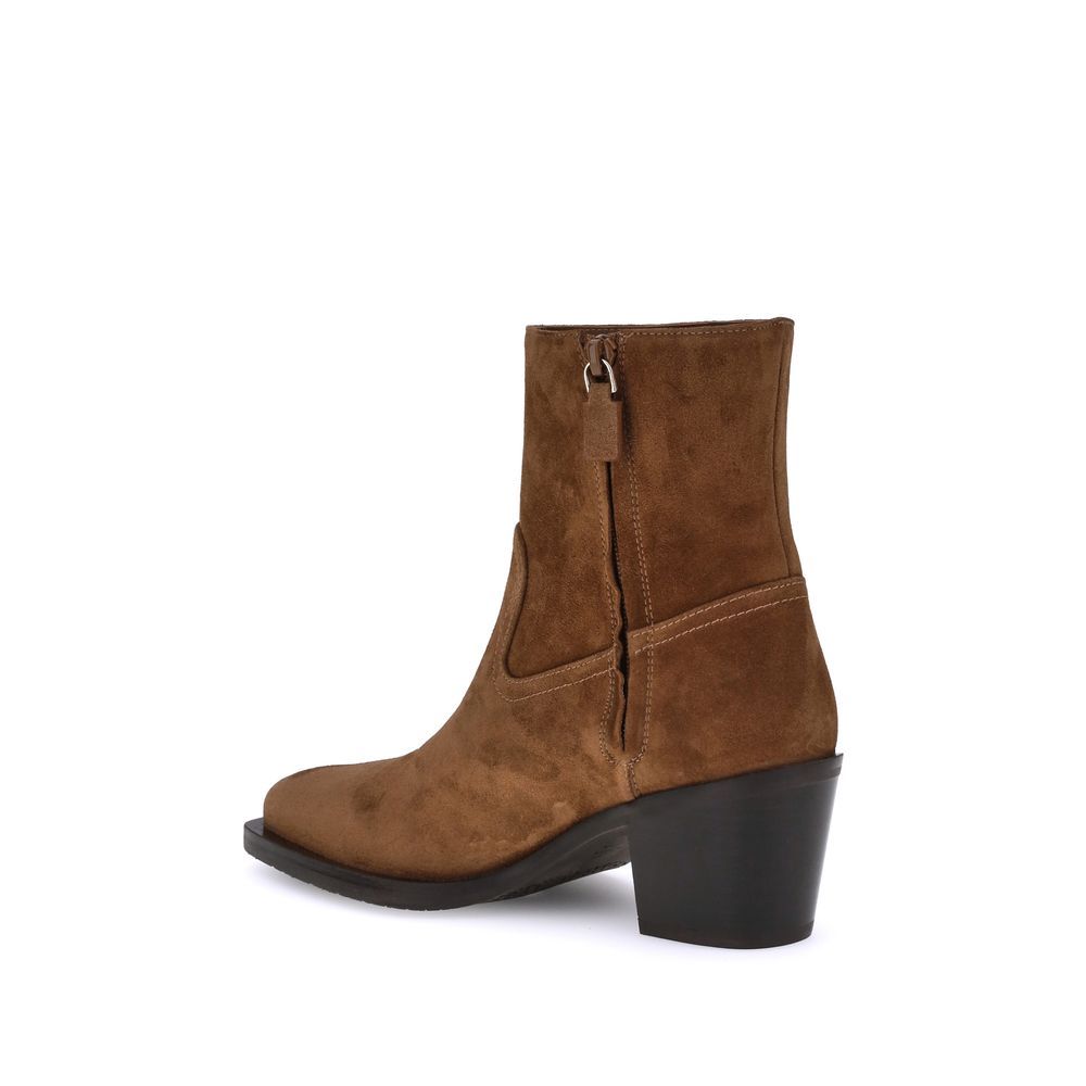 Calf Leather Bos Taurus Ankle Women's Boots - Stuart Weitzman - Modalova