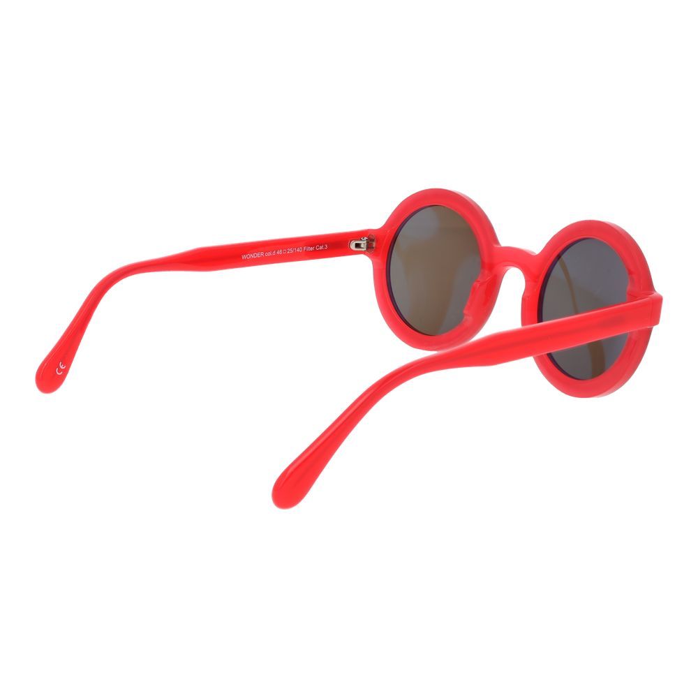 Andy Wolf Red Acetate Sunglasses - Andy Wolf - Modalova