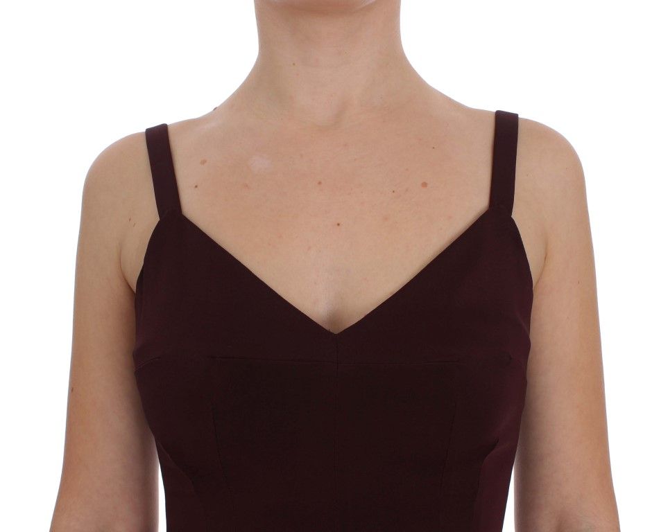 Stretch Full Length Sheath Women's Dress - Dolce & Gabbana - Modalova