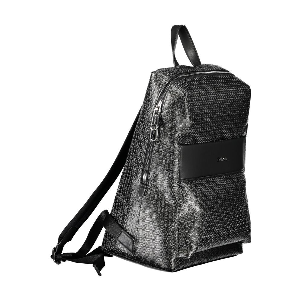 Nero Polyester Men's Men's Backpack - Calvin Klein - Modalova