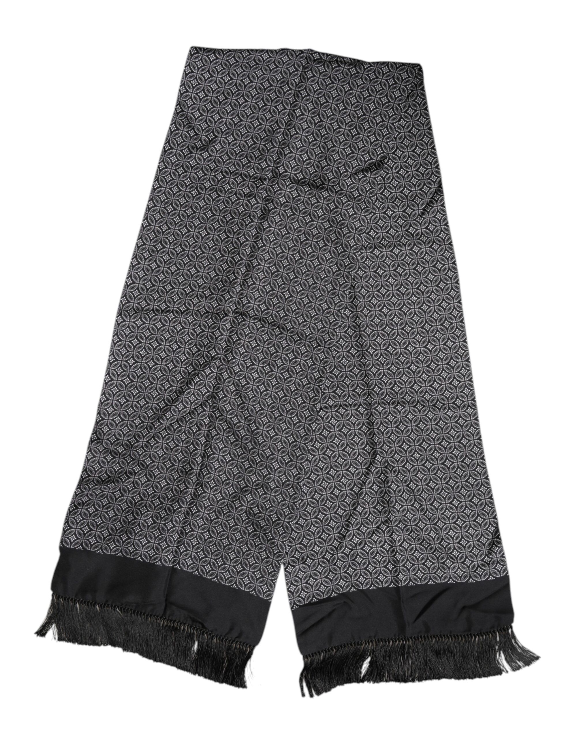 Patterned Fringes Men Foulard Men's Scarf - Dolce & Gabbana - Modalova