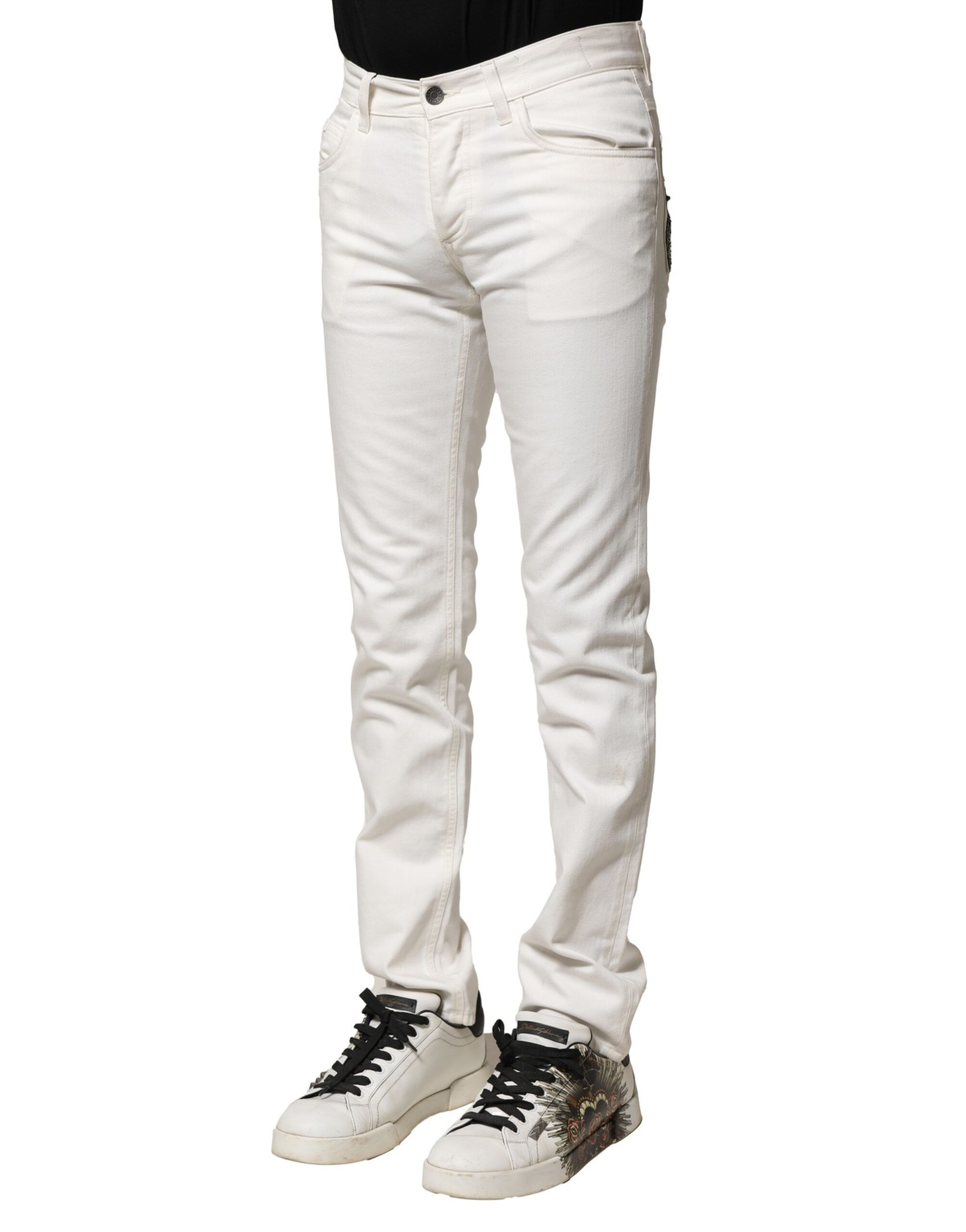 Cotton Skinny Men Denim Men's Jeans (Pre-Owned) - Dolce & Gabbana - Modalova