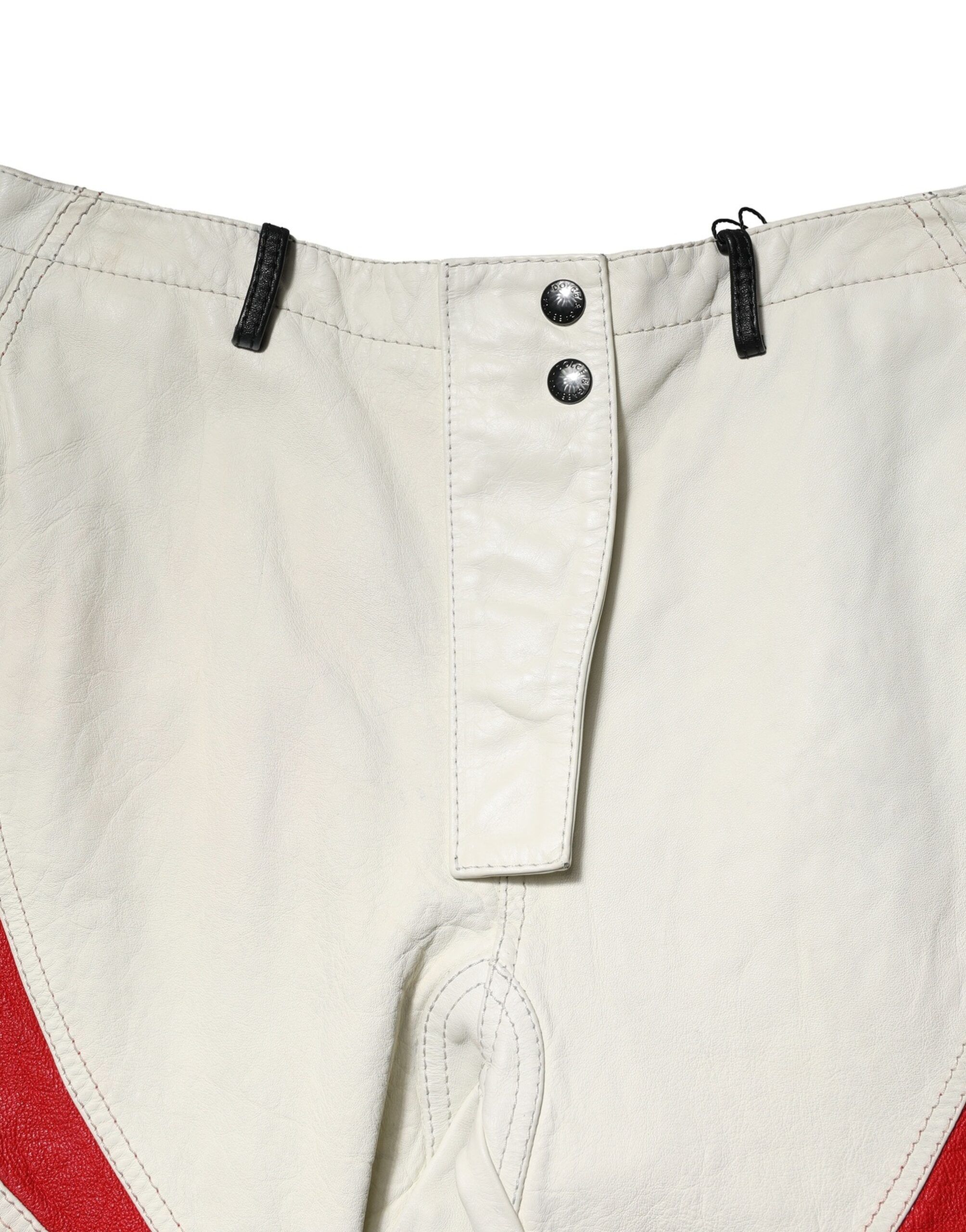 Lambskin Tapered Men Men's Pants (Pre-Owned) - Dolce & Gabbana - Modalova