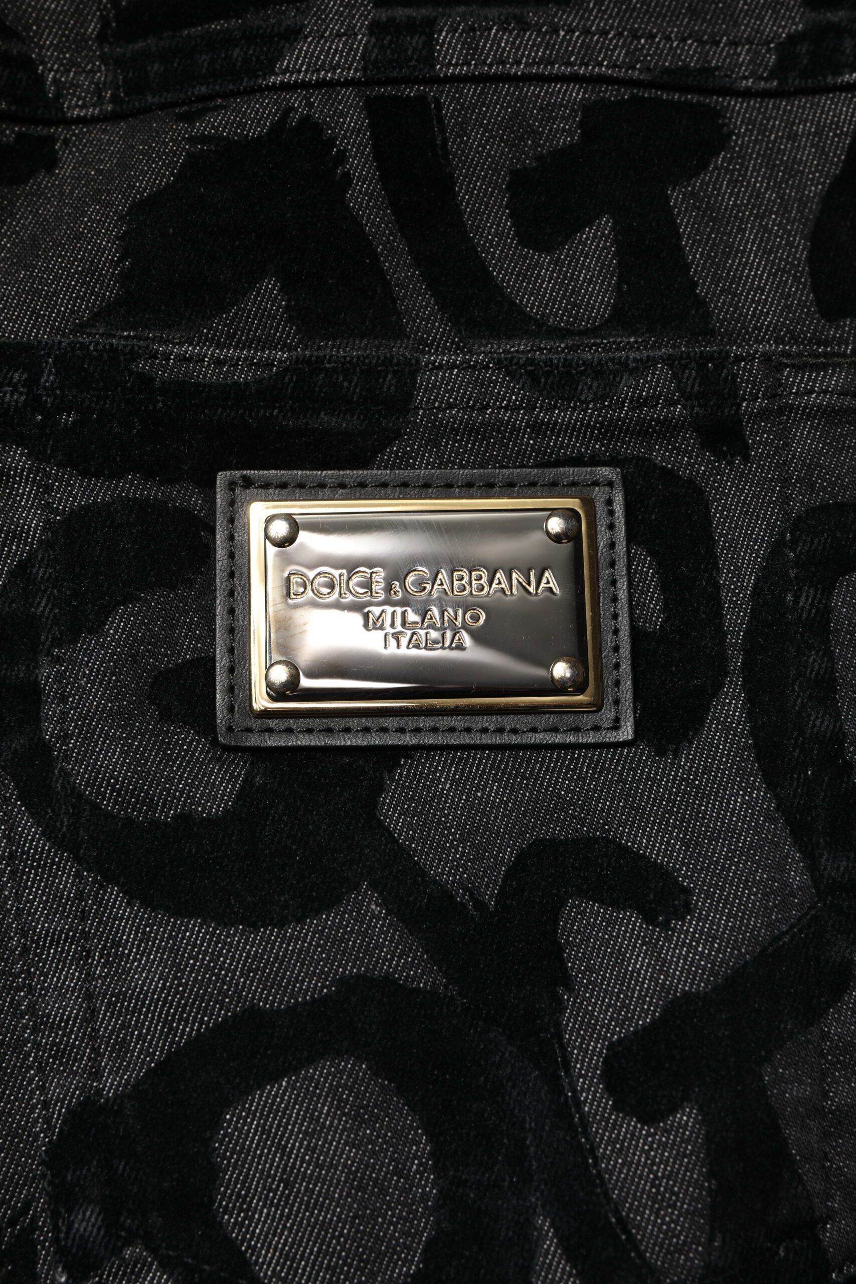 Cotton DG Logo Straight Men Denim Men's Jeans - Dolce & Gabbana - Modalova