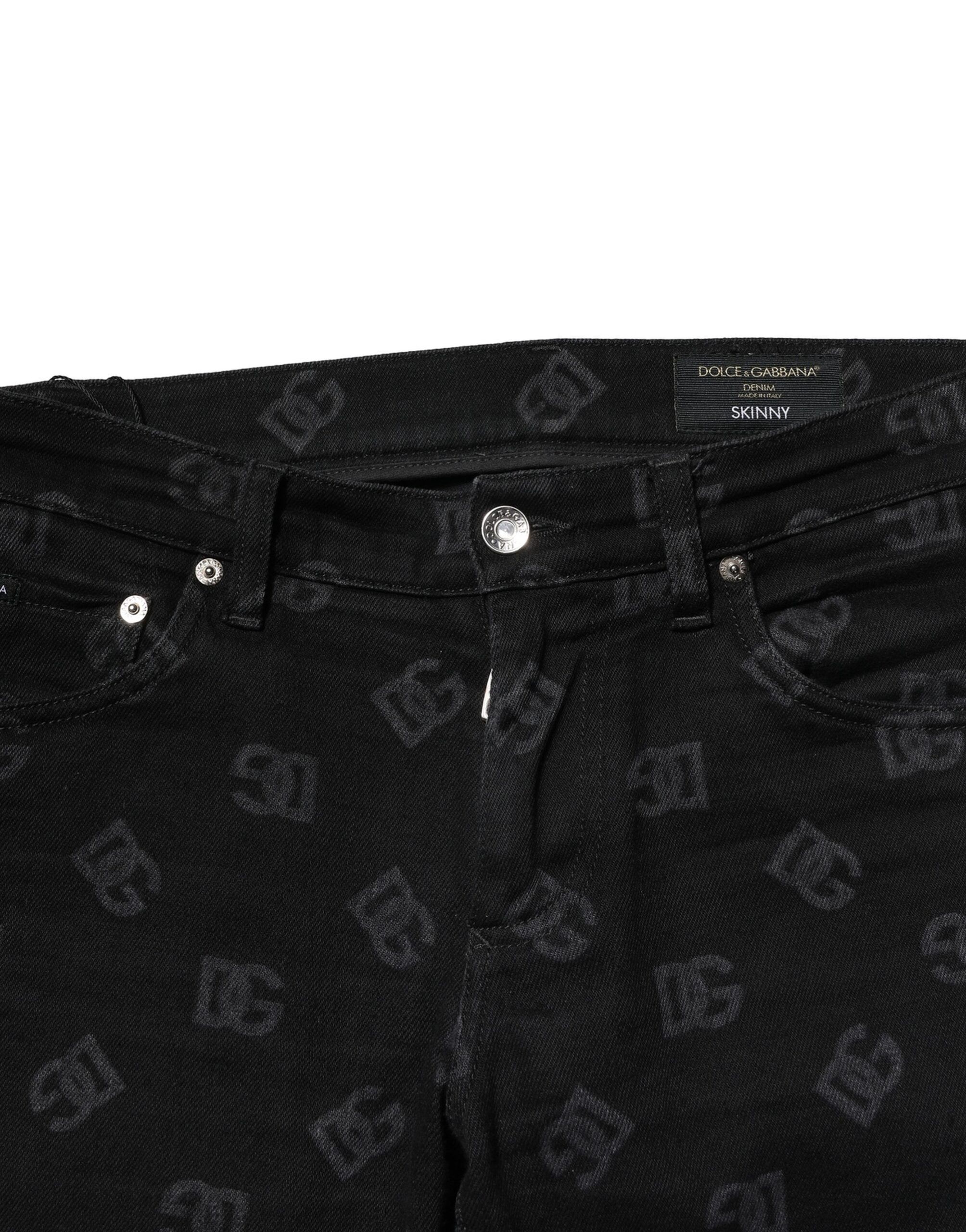Cotton DG Logo Skinny Men Denim Men's Jeans (Pre-Owned) - Dolce & Gabbana - Modalova