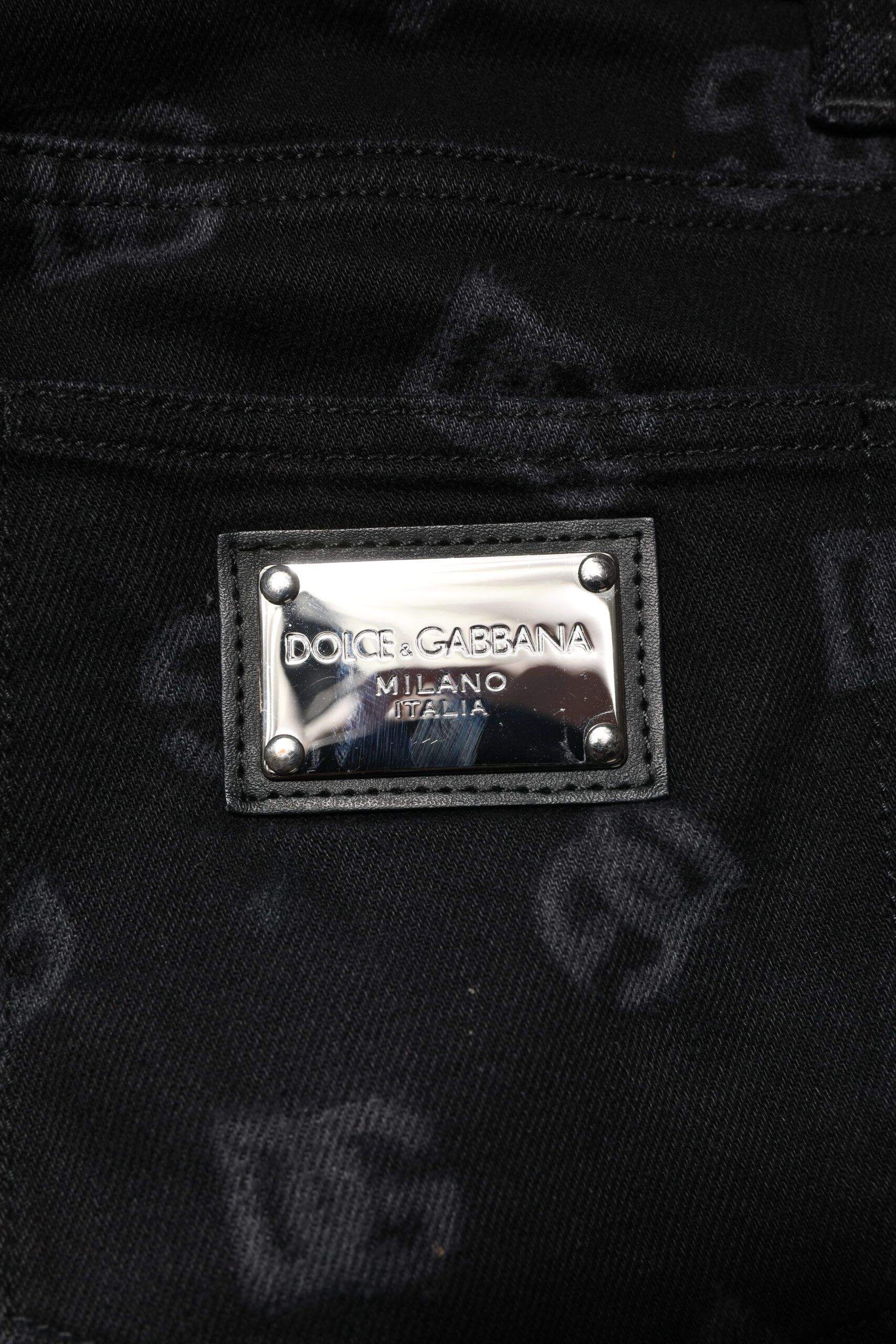 Cotton DG Logo Skinny Men Denim Men's Jeans (Pre-Owned) - Dolce & Gabbana - Modalova
