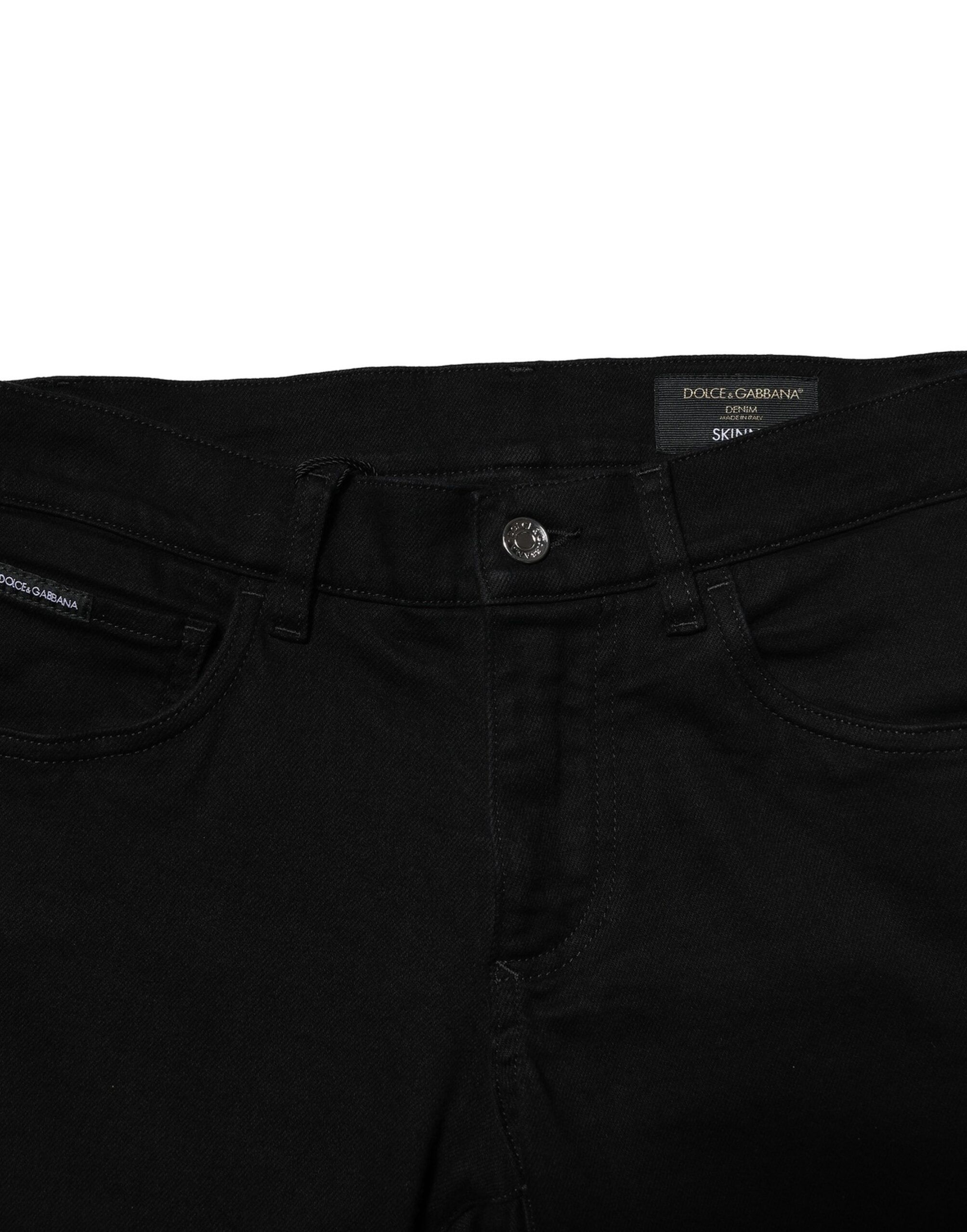 Cotton Stretch Skinny Men Denim Men's Jeans - Dolce & Gabbana - Modalova