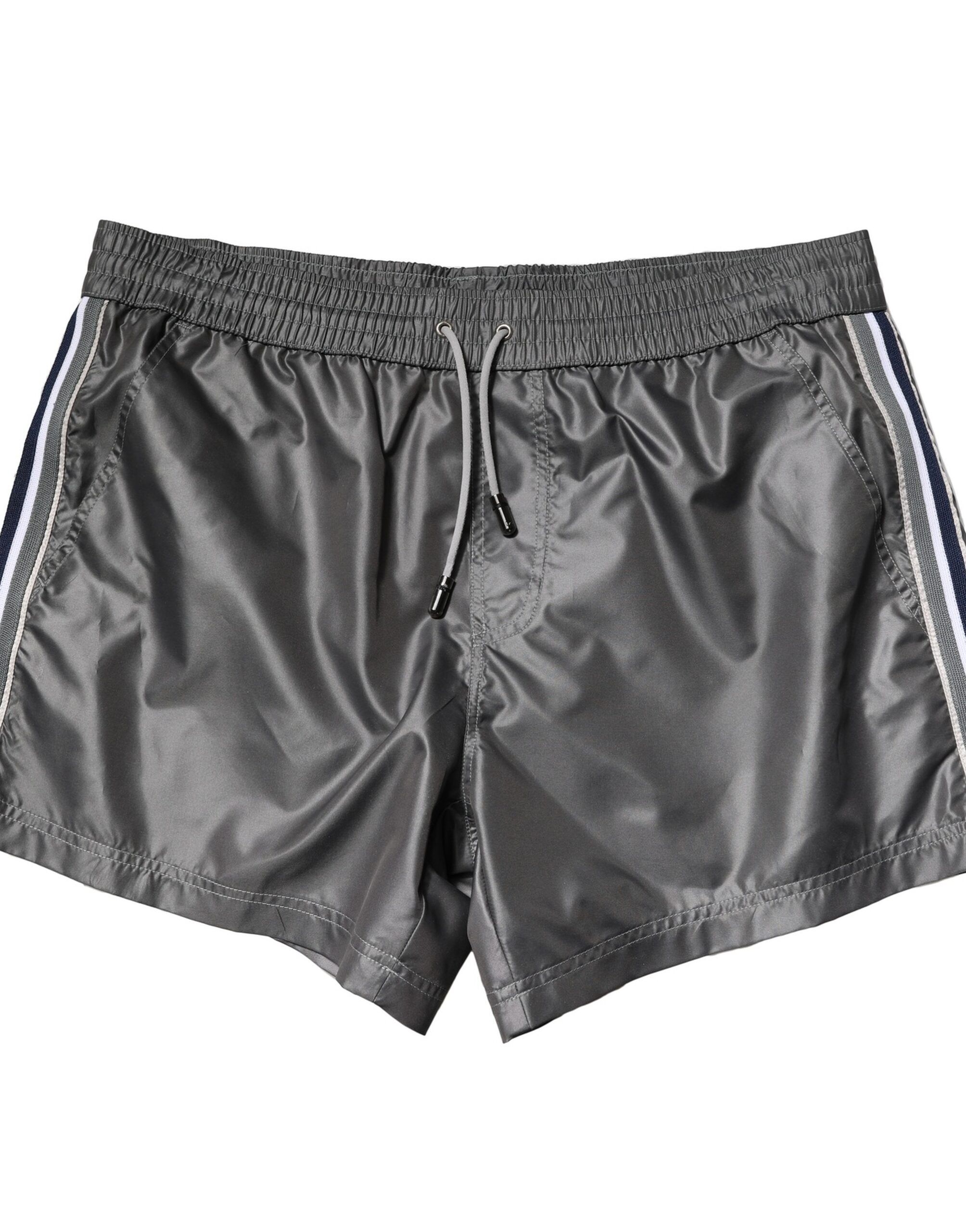 Polyester Mid Waist Casual Bermuda Men's Shorts - Dolce & Gabbana - Modalova