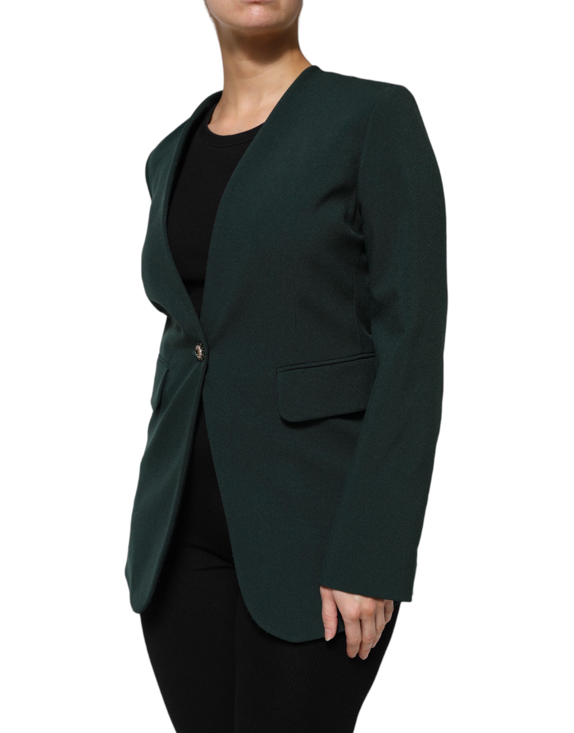 Single Breasted One Button Coat Women's Jacket - Maison Margiela - Modalova