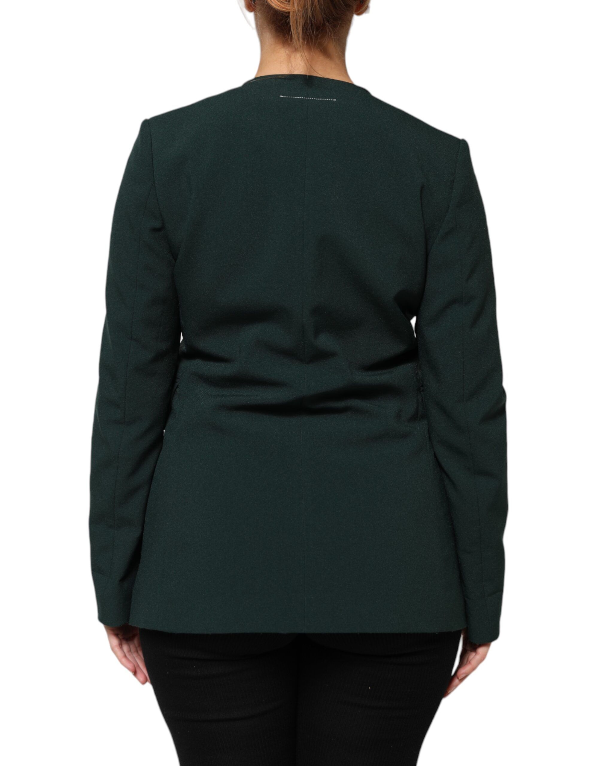 Single Breasted One Button Coat Women's Jacket - Maison Margiela - Modalova