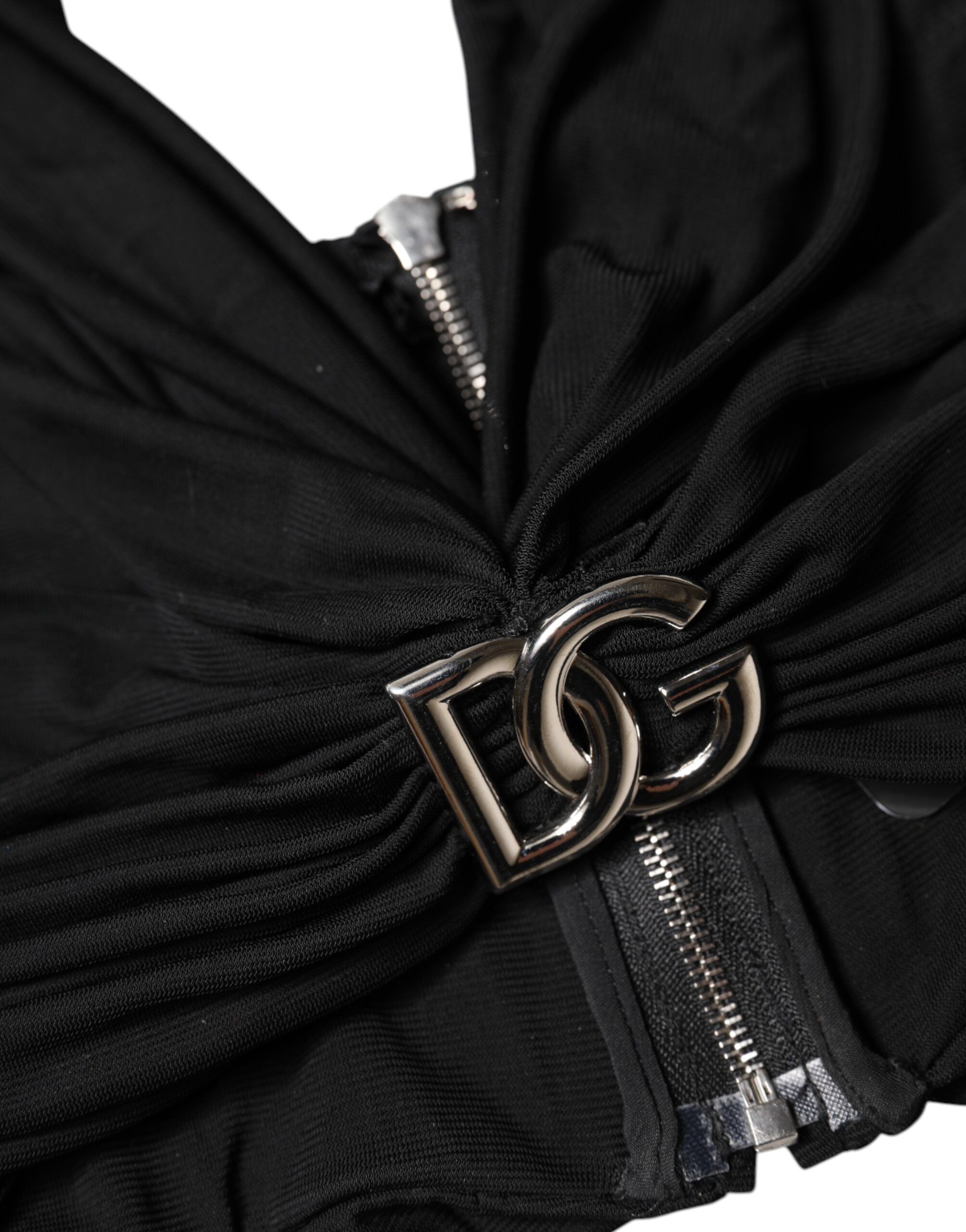 Cropped Viscose Halter Bustier Women's Top - Dolce & Gabbana - Modalova
