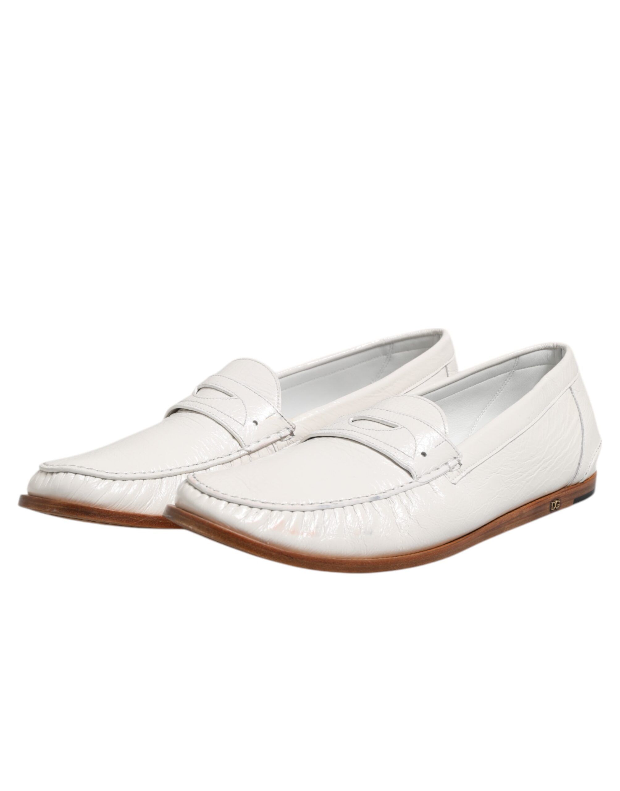 Leather Loafers Moccasins Slip On Men's Shoes (Pre-Owned) - Dolce & Gabbana - Modalova