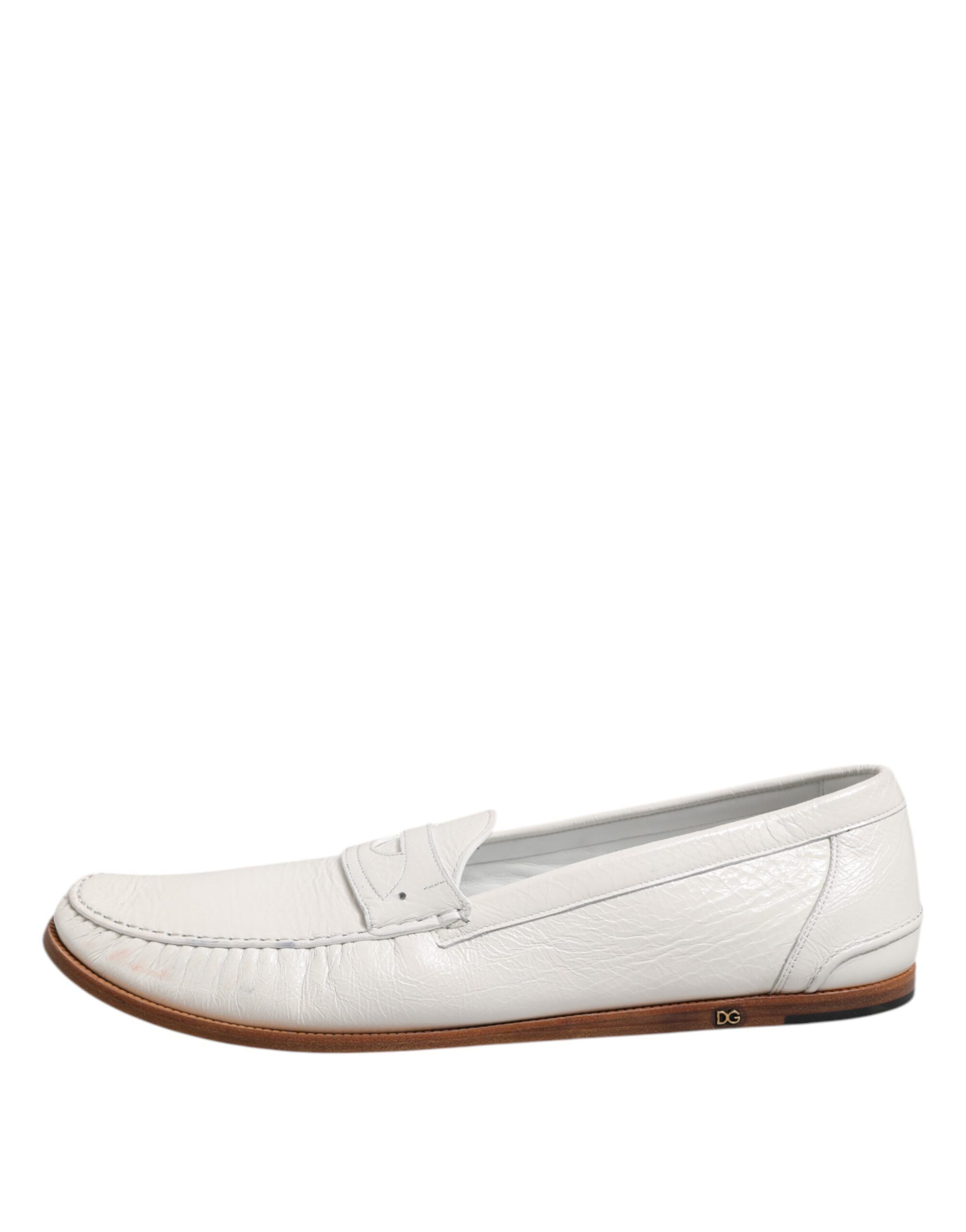 Leather Loafers Moccasins Slip On Men's Shoes (Pre-Owned) - Dolce & Gabbana - Modalova