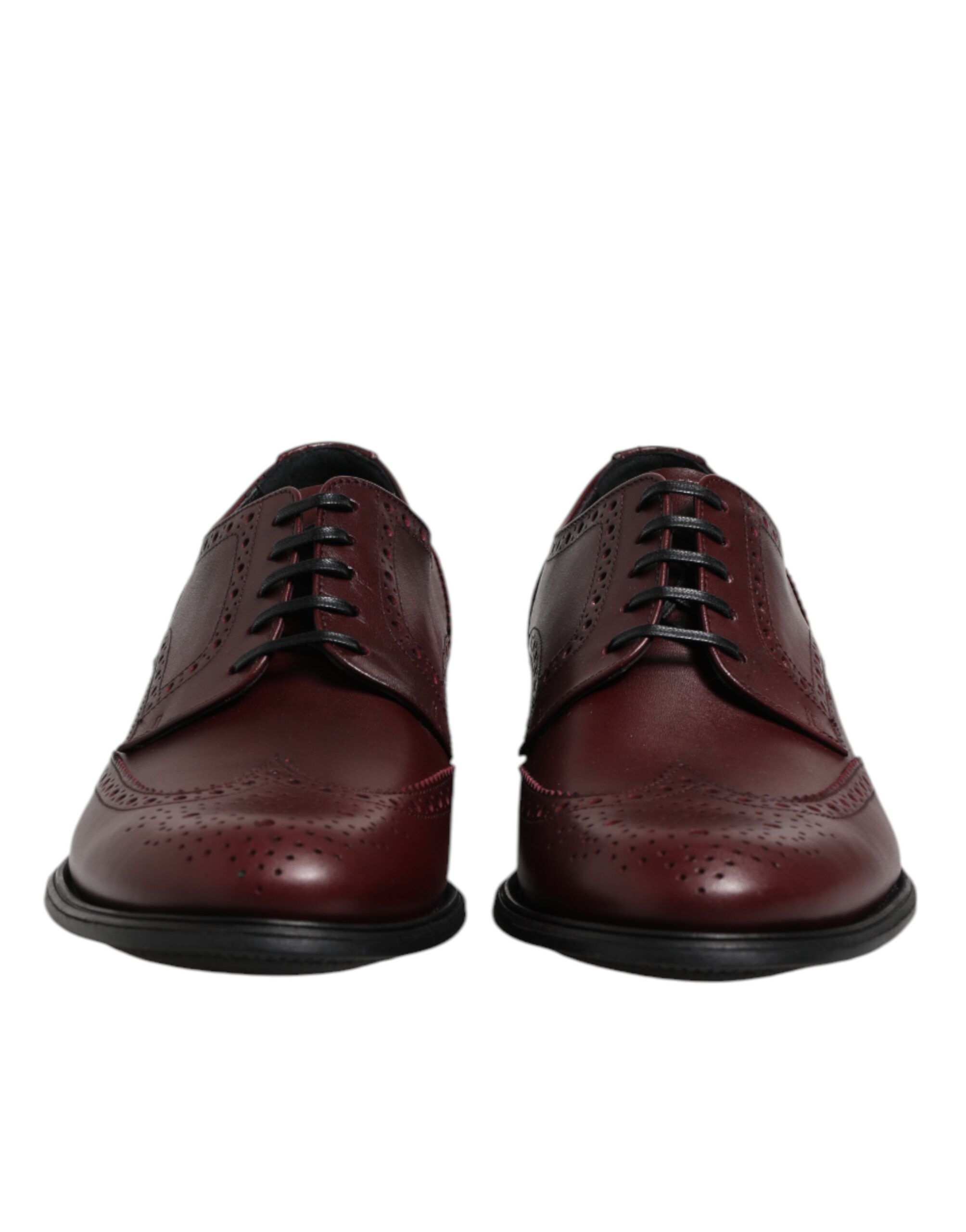 Leather Lace Up Derby Dress Men's Shoes - Dolce & Gabbana - Modalova